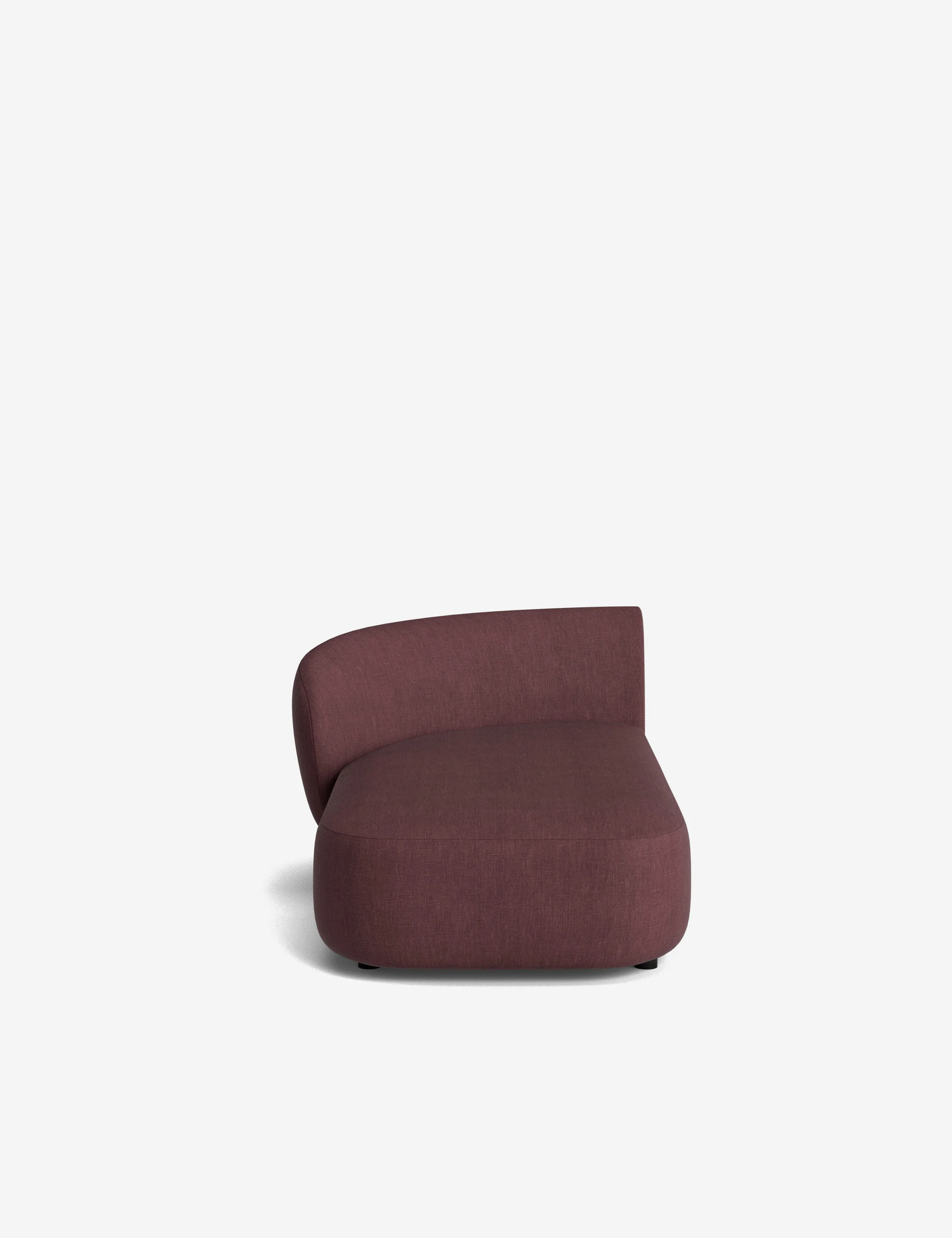Claret Modular Left Chaise - Image 165