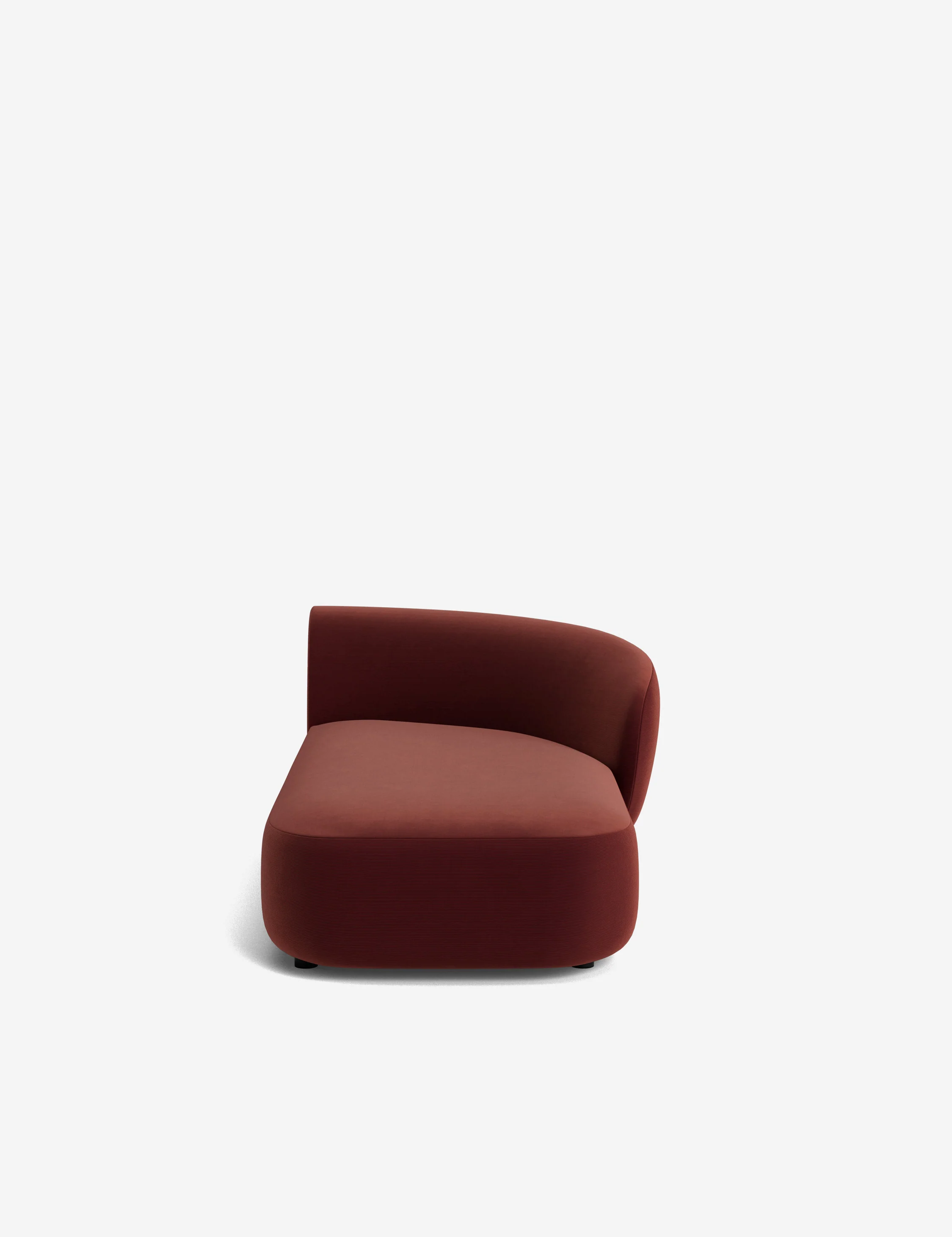 Claret Modular Right Chaise - Image 21