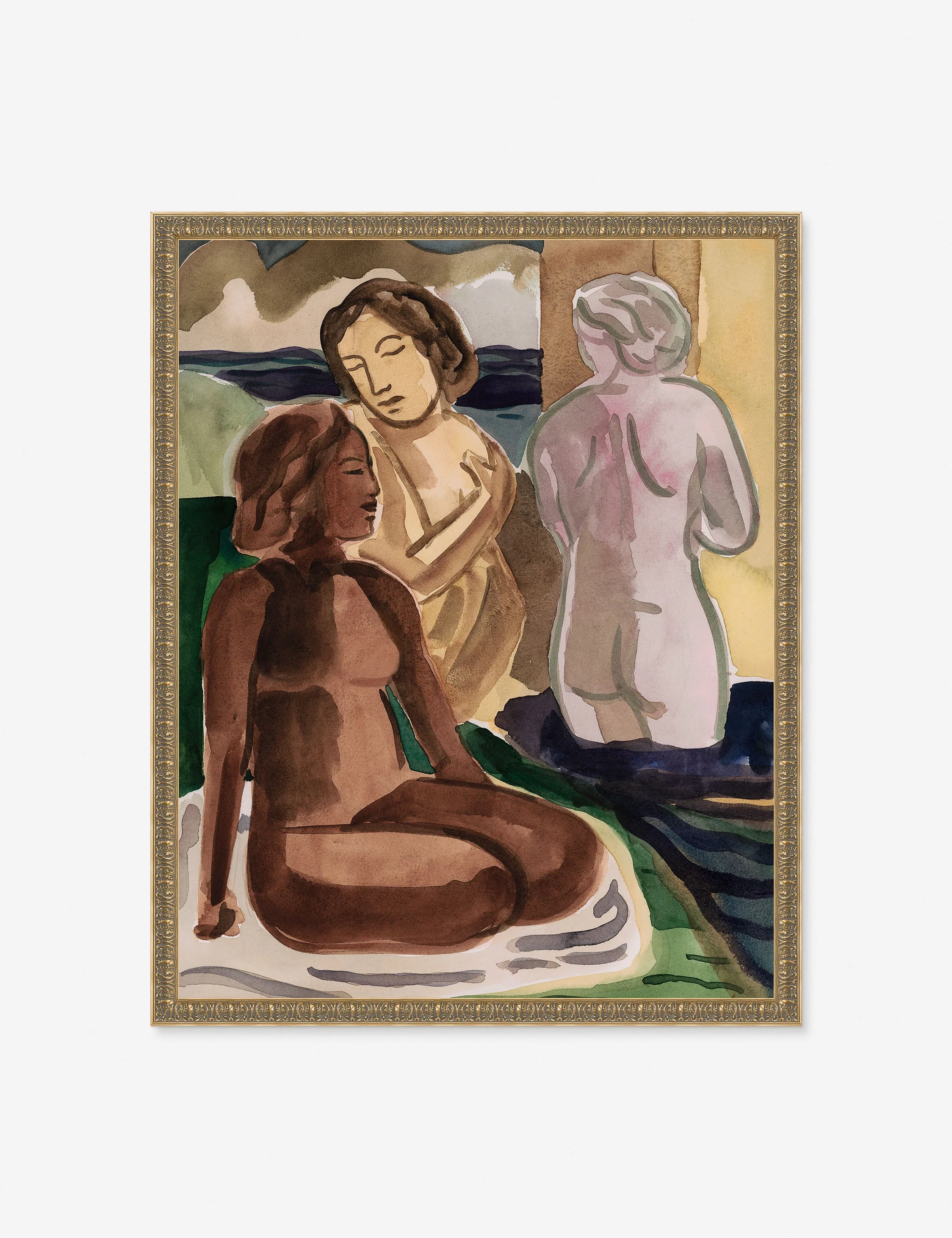 Coastal Bathers Wall Art by David Erickson - Image 3