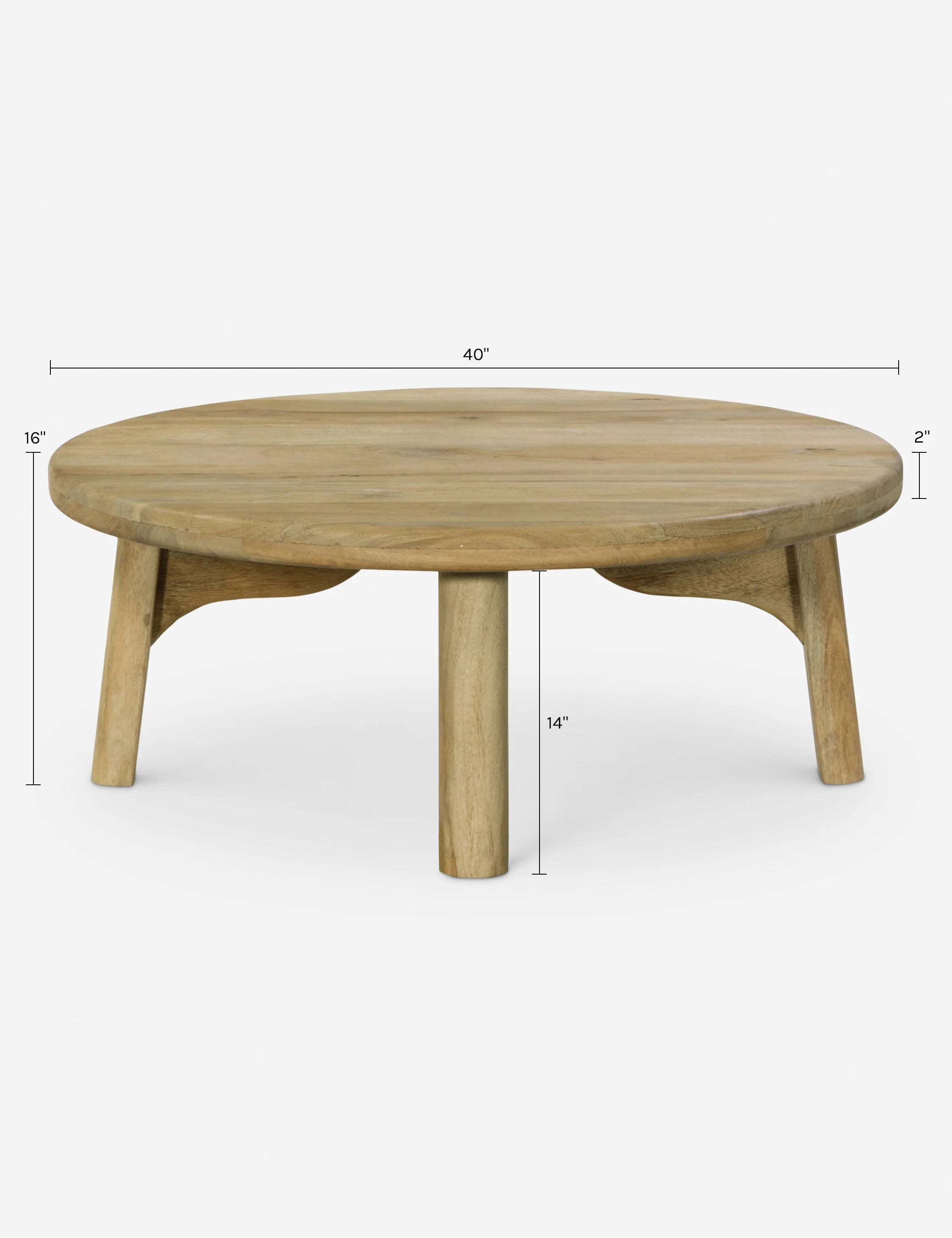 Coleridge Round Coffee Table - Image 6