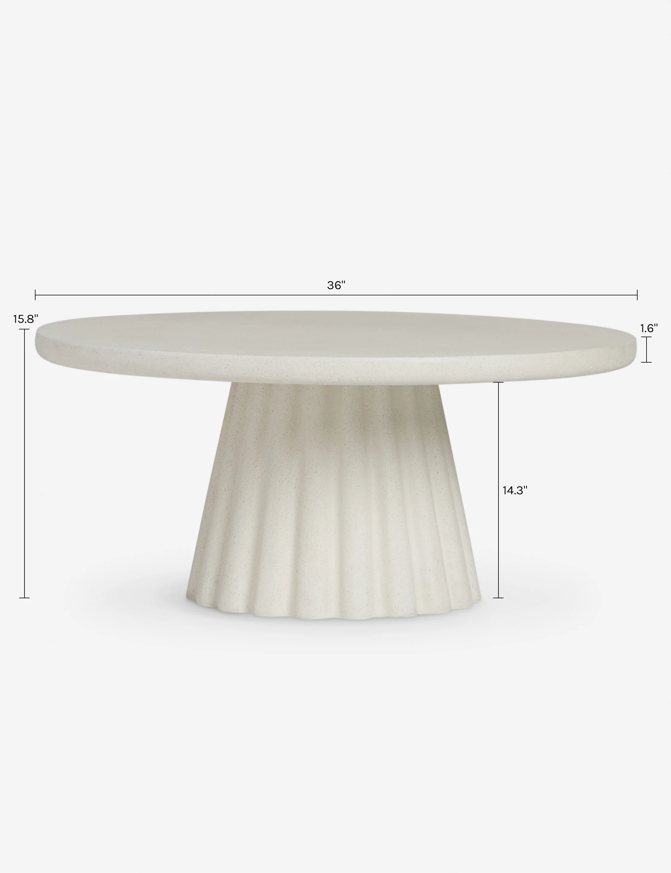 Lazenby Indoor / Outdoor Round Coffee Table - Image 6