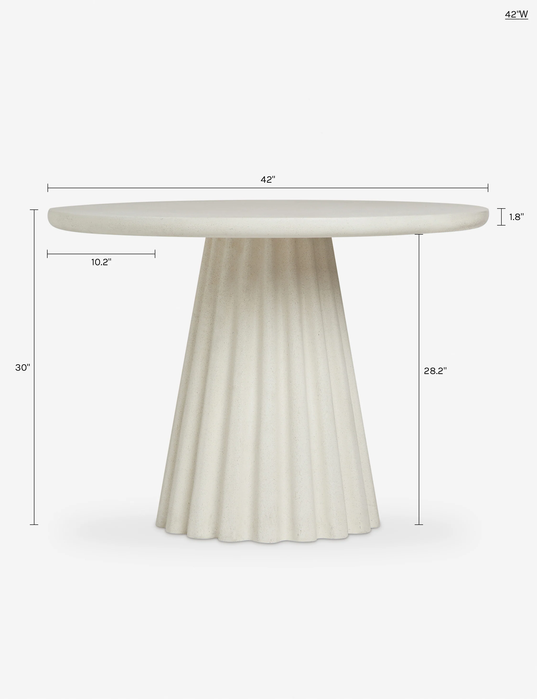 Lazenby Indoor / Outdoor Round Dining Table - Image 13