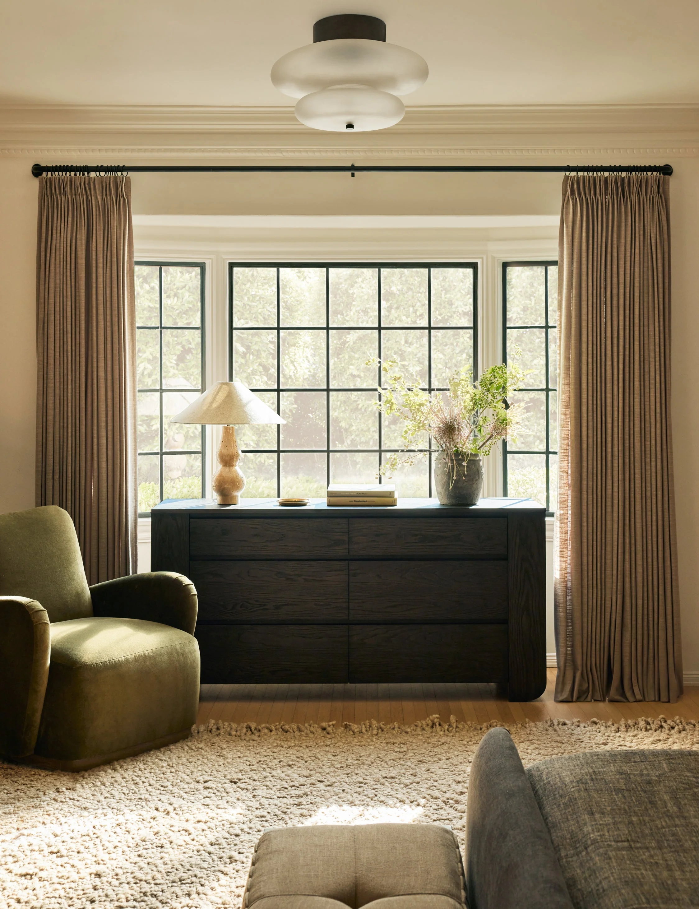 Furin Handwoven Wool Rug Swatch  by DISC Interiors, Dune - Image 5