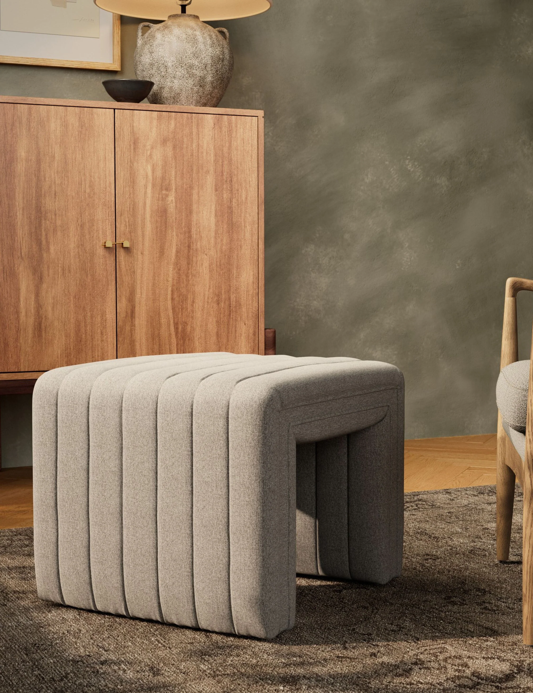 Gavin Square Ottoman - Image 9