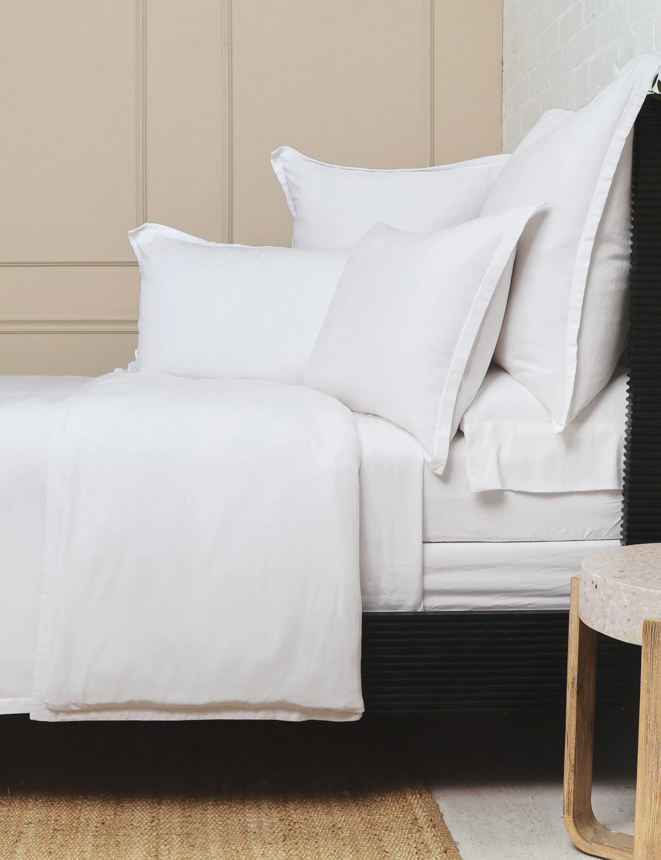Georgie Bamboo Linen Duvet Cover by Pom Pom at Home - Image 5