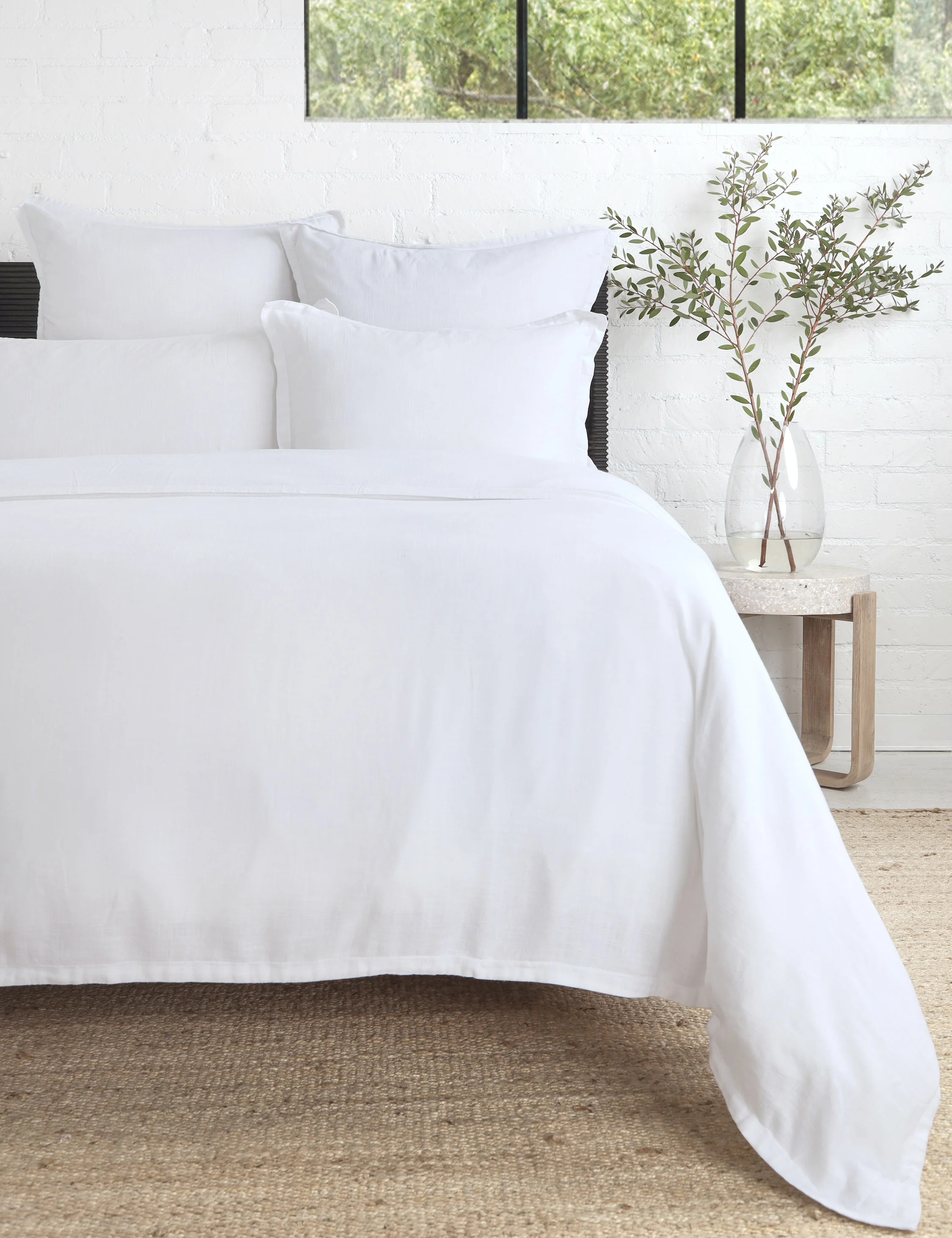 Georgie Bamboo Linen Sham by Pom Pom at Home - Image 6
