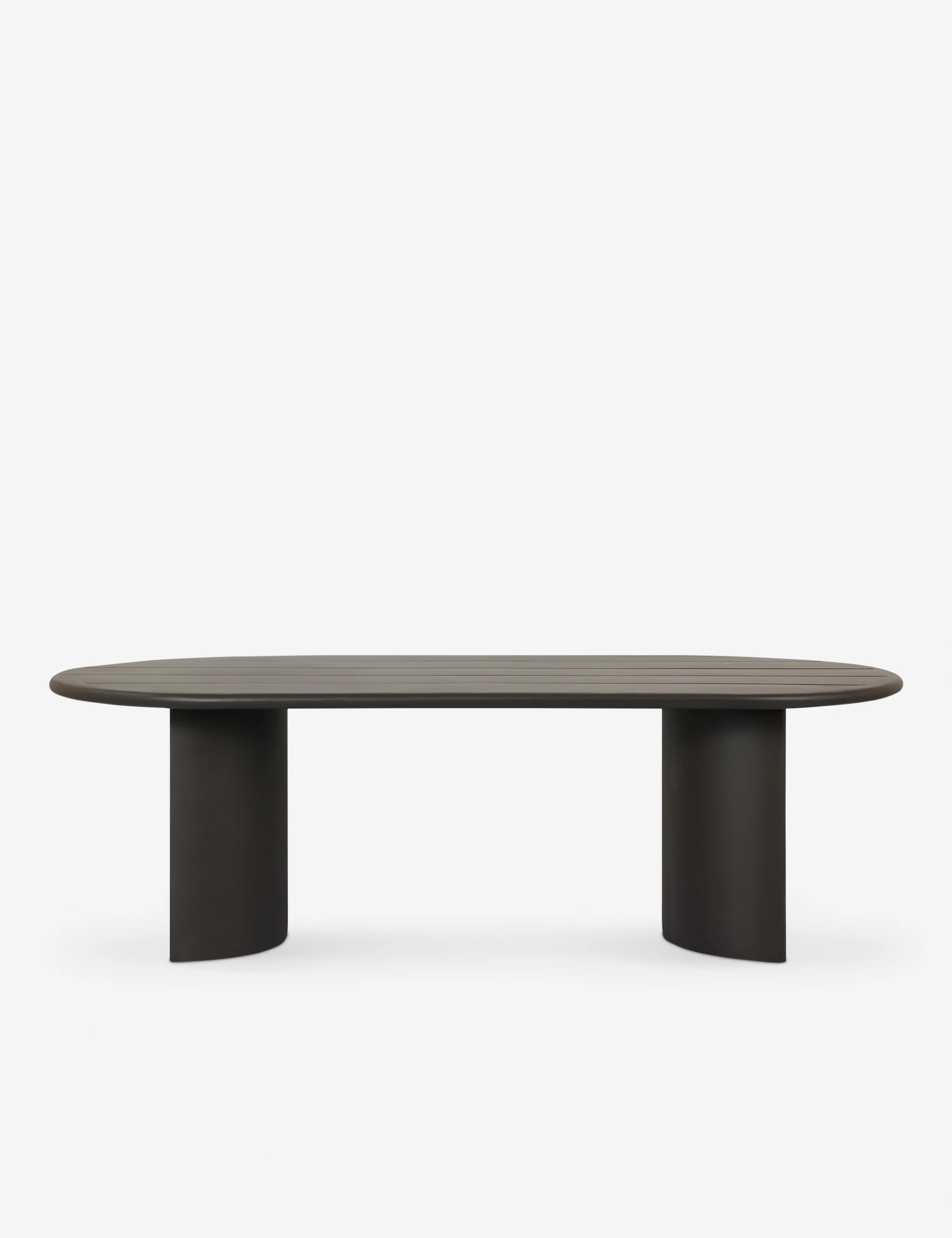 Gilda Outdoor Oval Dining Table - Image 14
