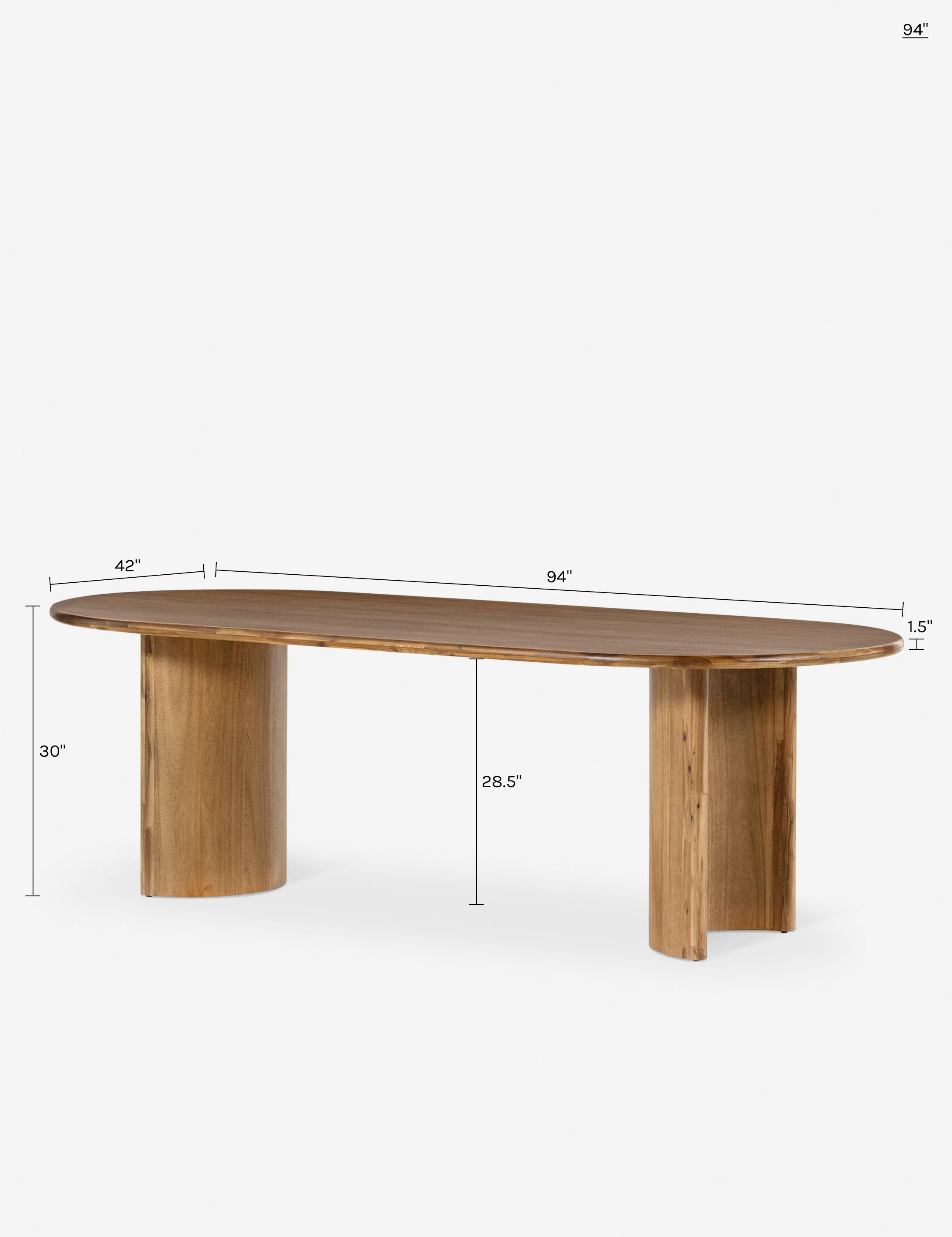 Gilda Oval Dining Table - Image 57