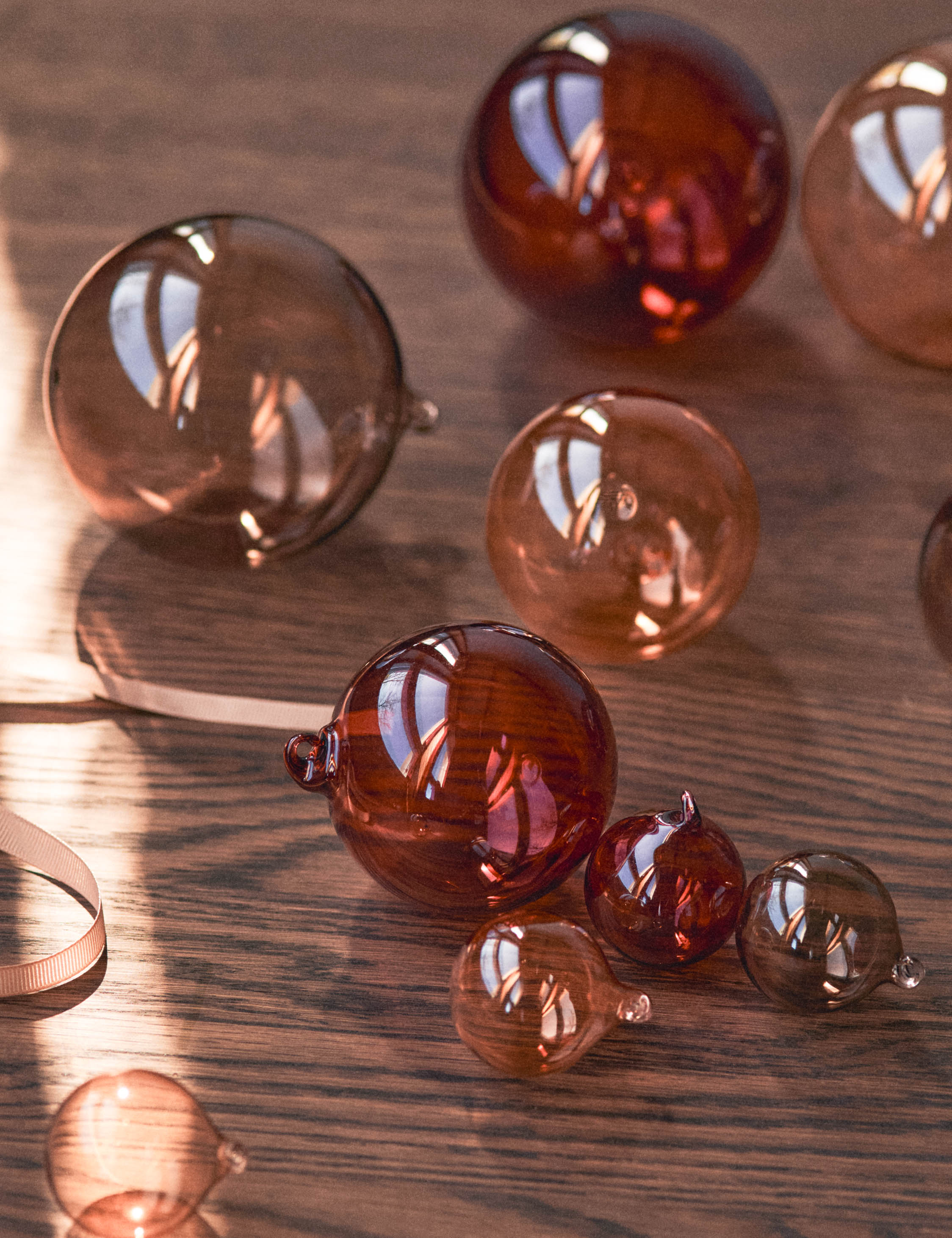 Glass Baubles (Set of 3) by Ferm Living - Image 6