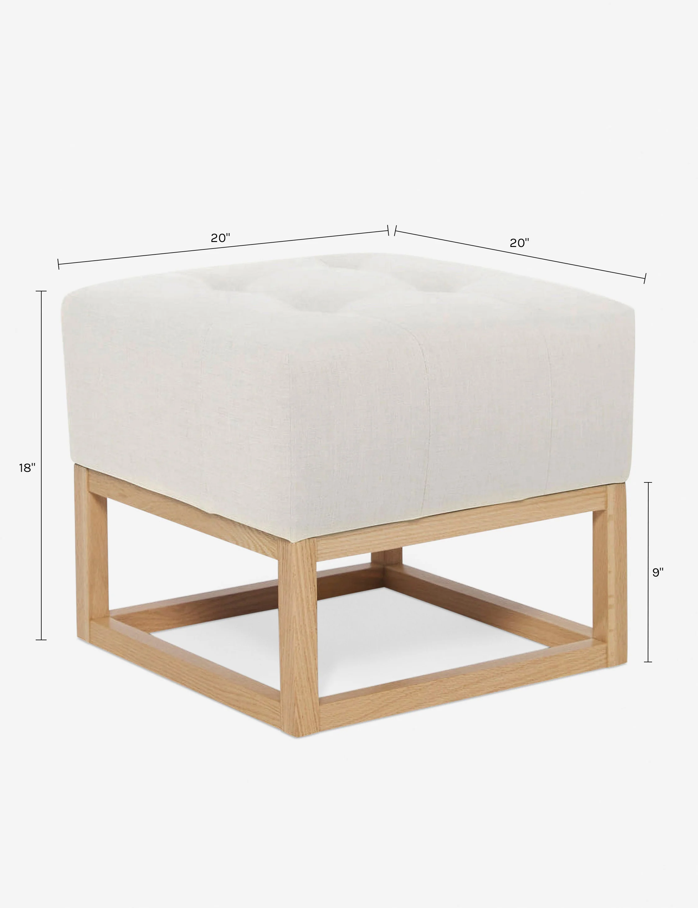 Grasmere Ottoman by Ginny Macdonald - Image 143