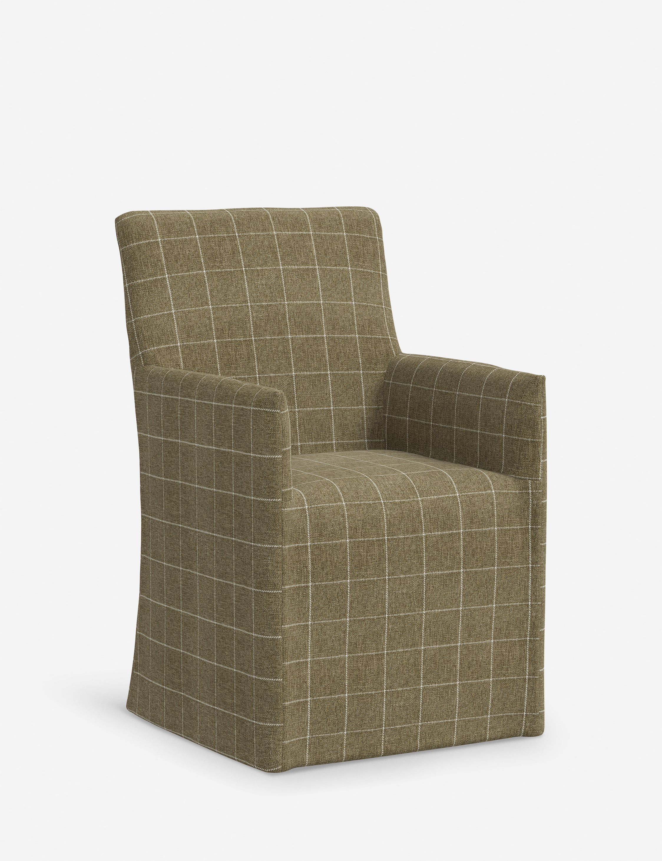 Haddan Slipcover Dining Arm Chair - Image 2