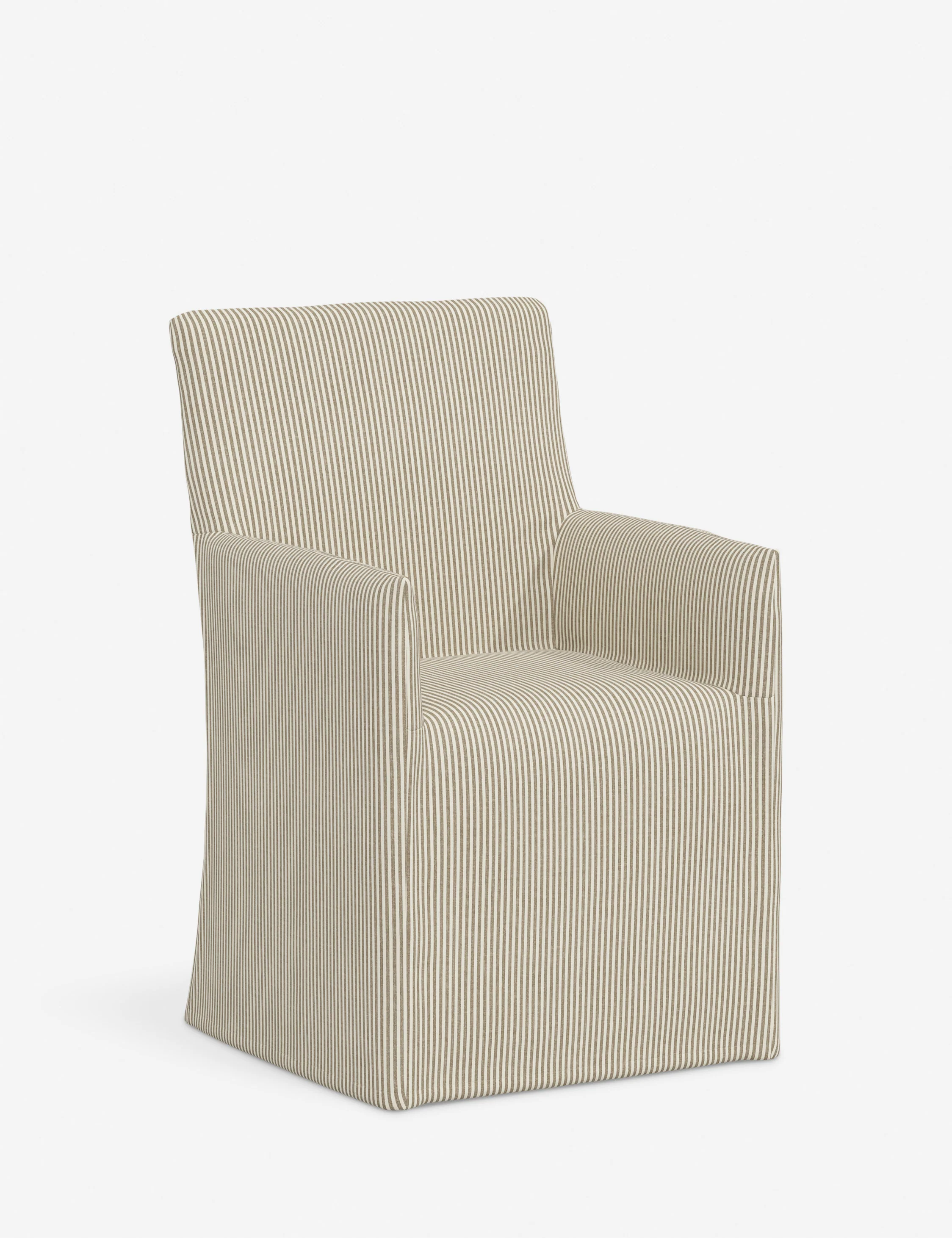 Haddan Slipcover Dining Arm Chair - Image 70