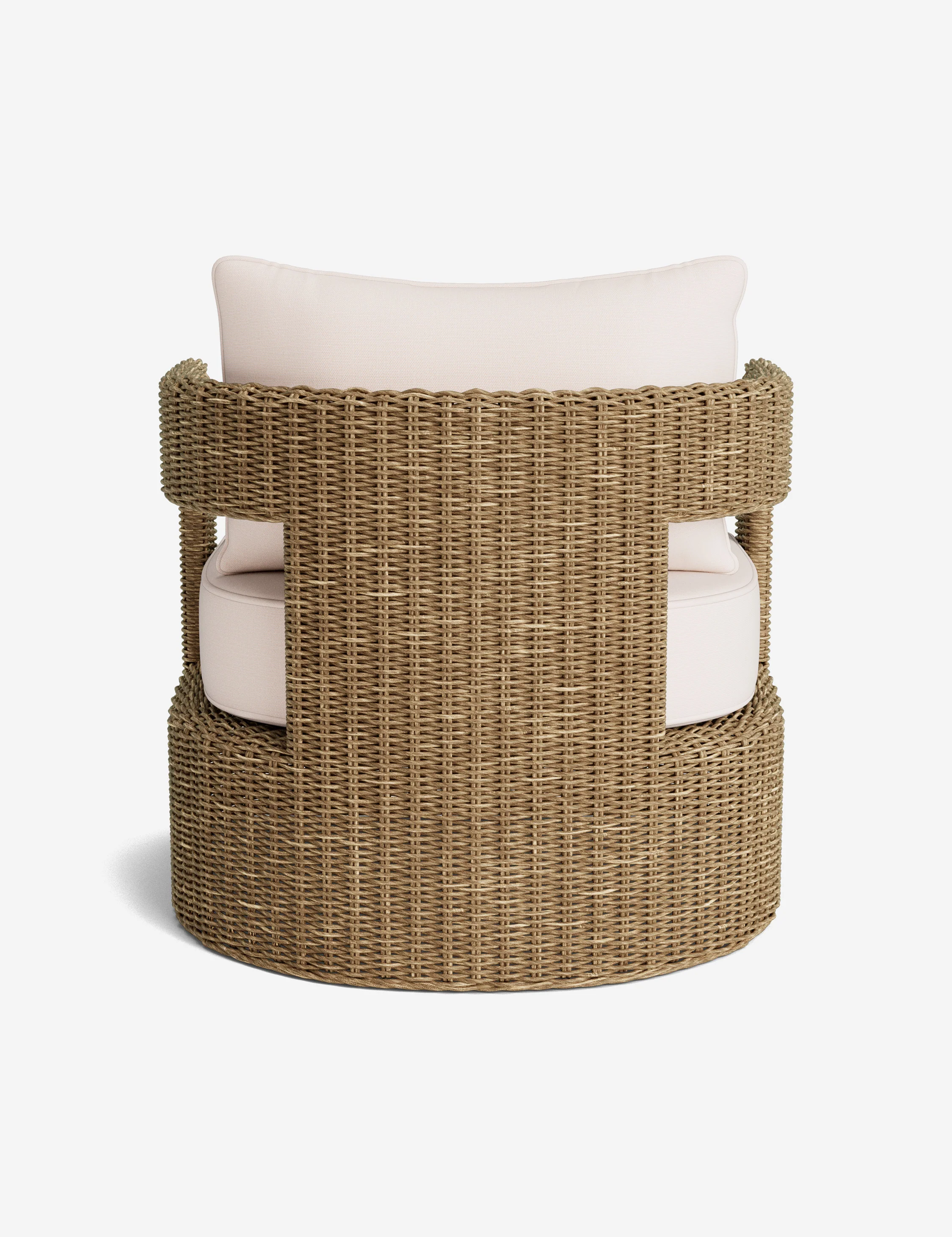 Hadler Outdoor Lounge Swivel Chair Cushion - Image 60