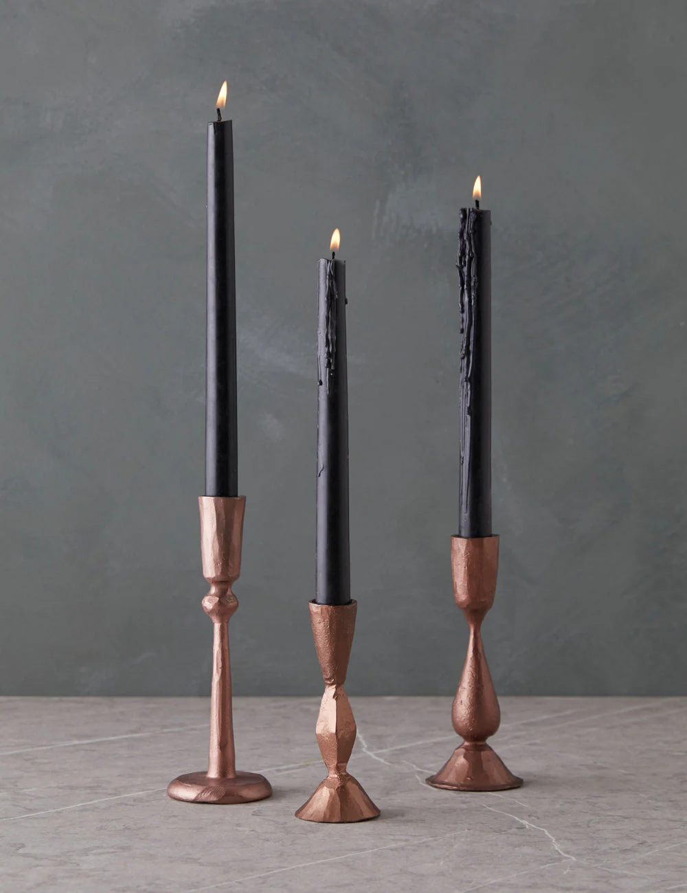 Hand-Forged Iron Taper Candle Holder - Image 15