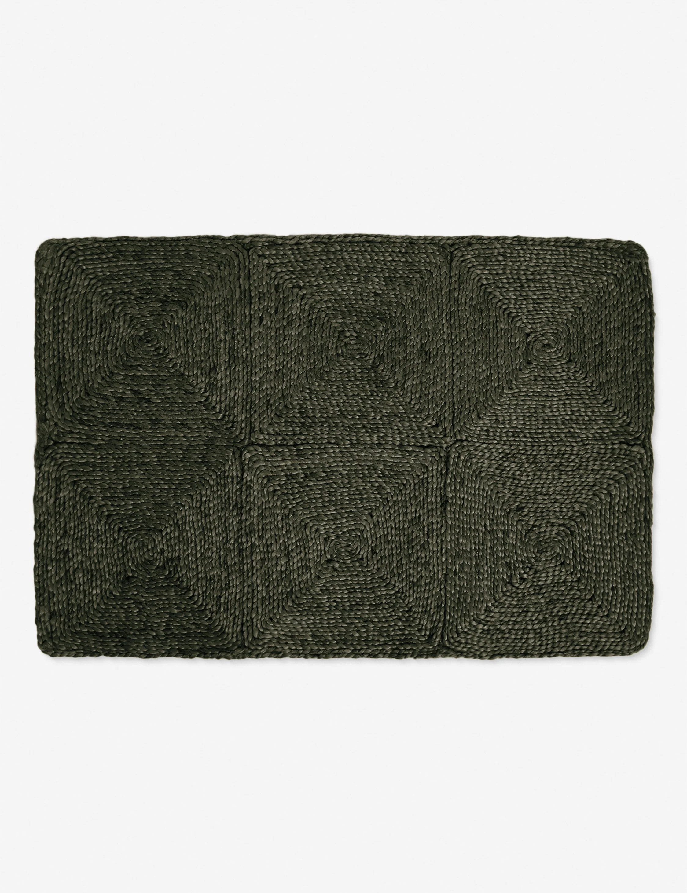 Havenhurst Handmade Jute Rug Swatch by Jake Arnold, Moss - Image 8