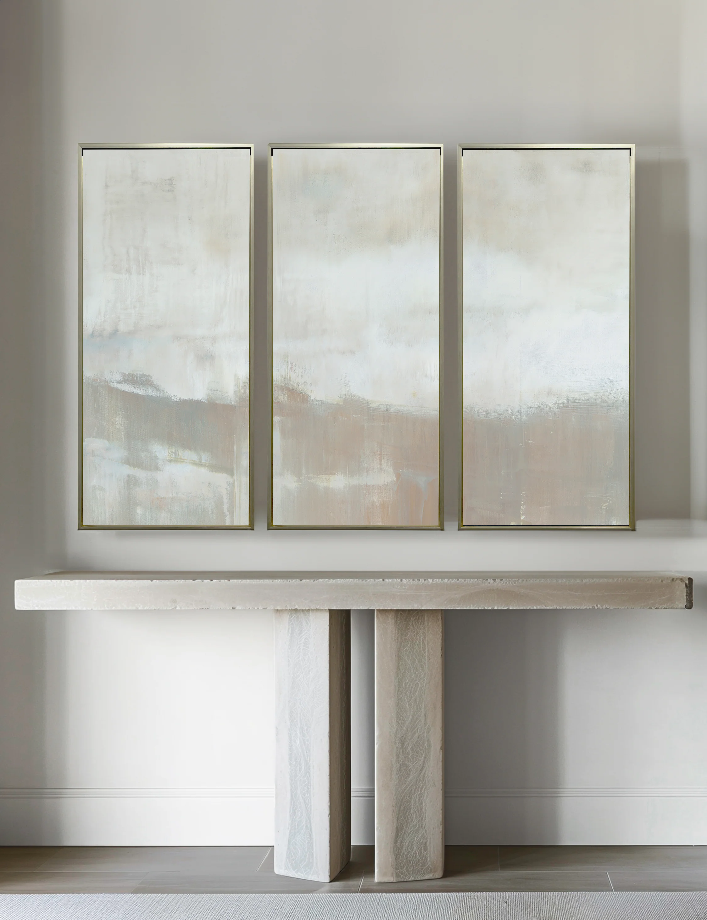 Higher Ground Triptych Wall Art (Set of 3) by Carol Benson-Cobb - Image 3
