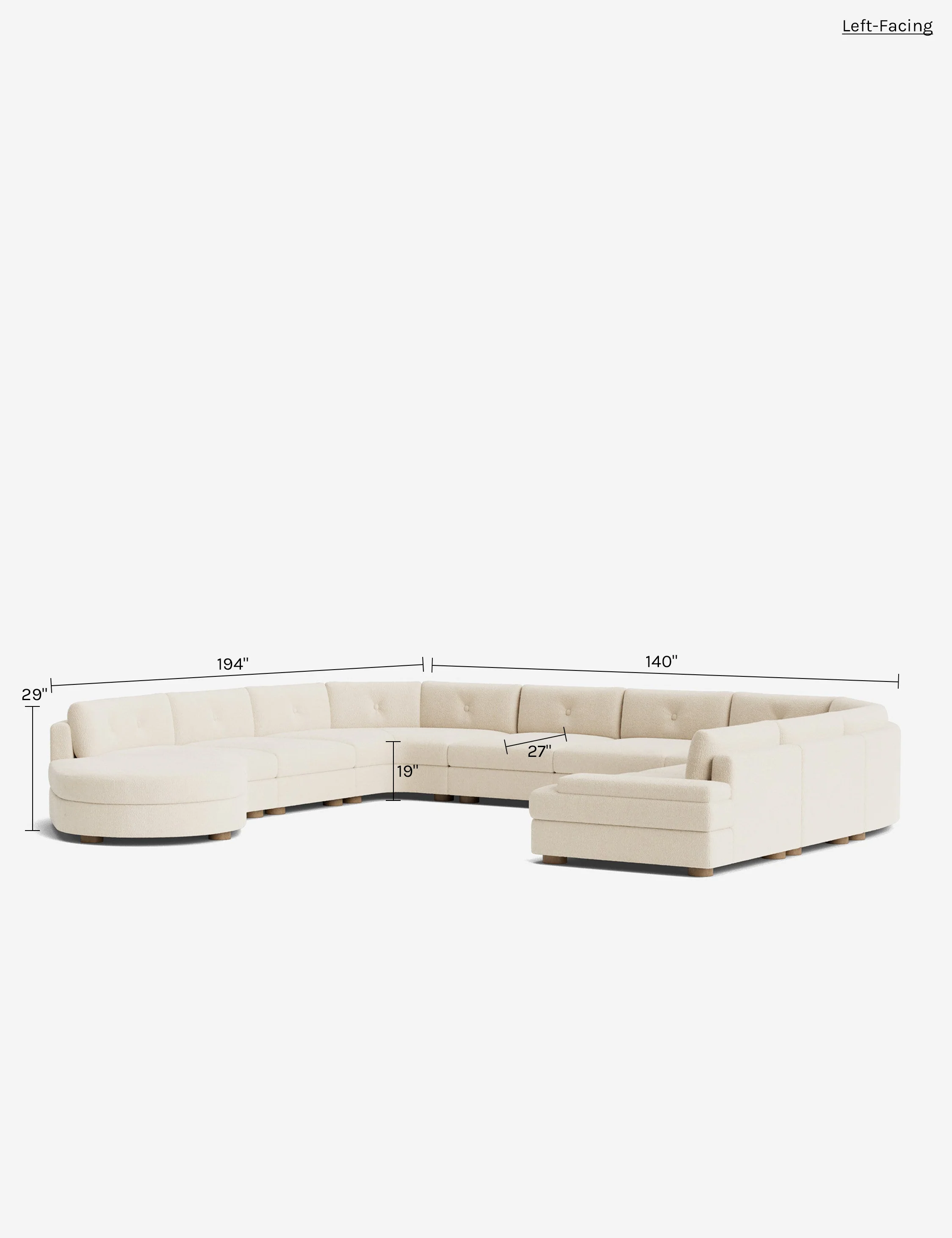 Hill Modular U-Shaped Sectional Sofa - Image 97