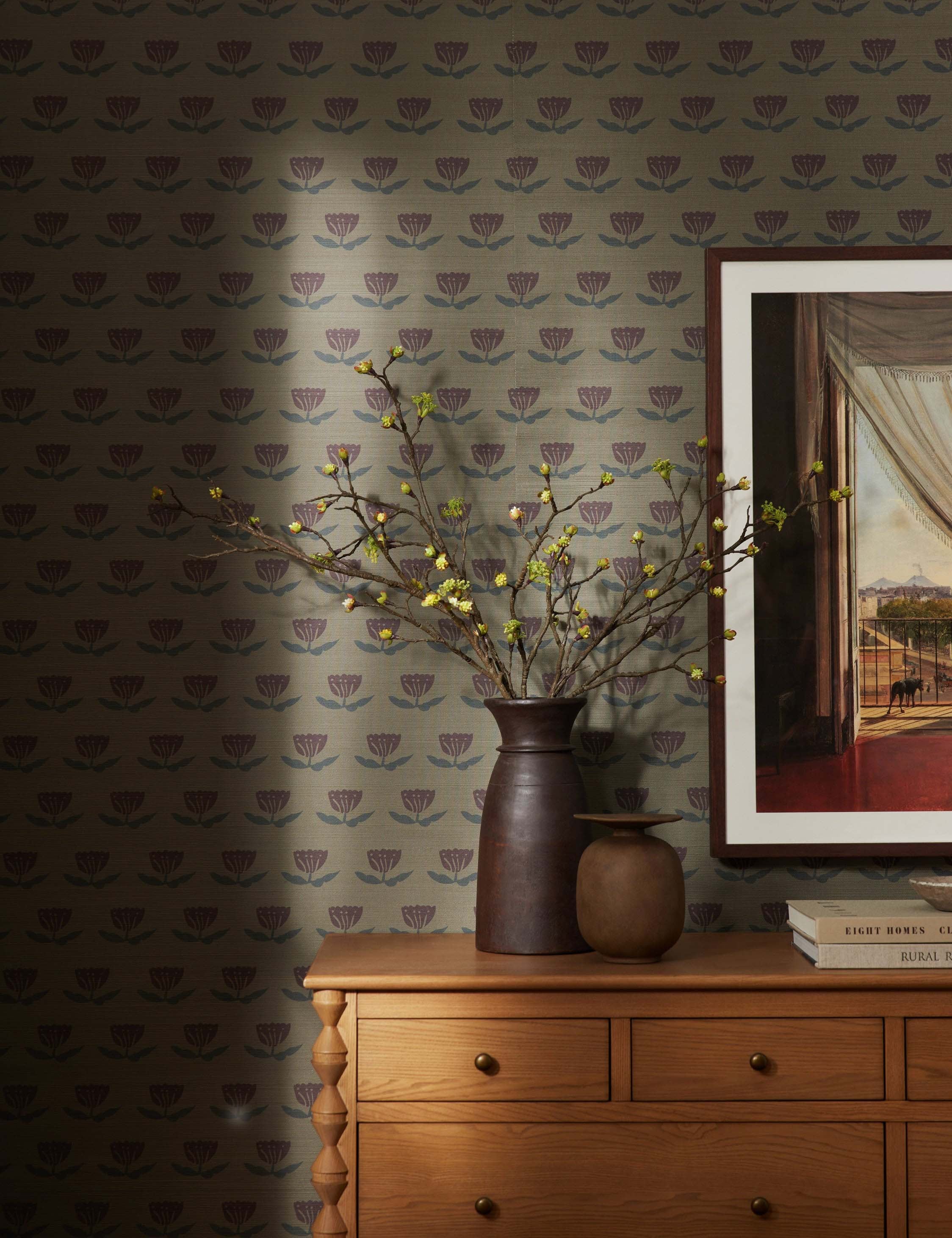 Janna Grasscloth Wallpaper by Sarah Sherman Samuel - Image 9