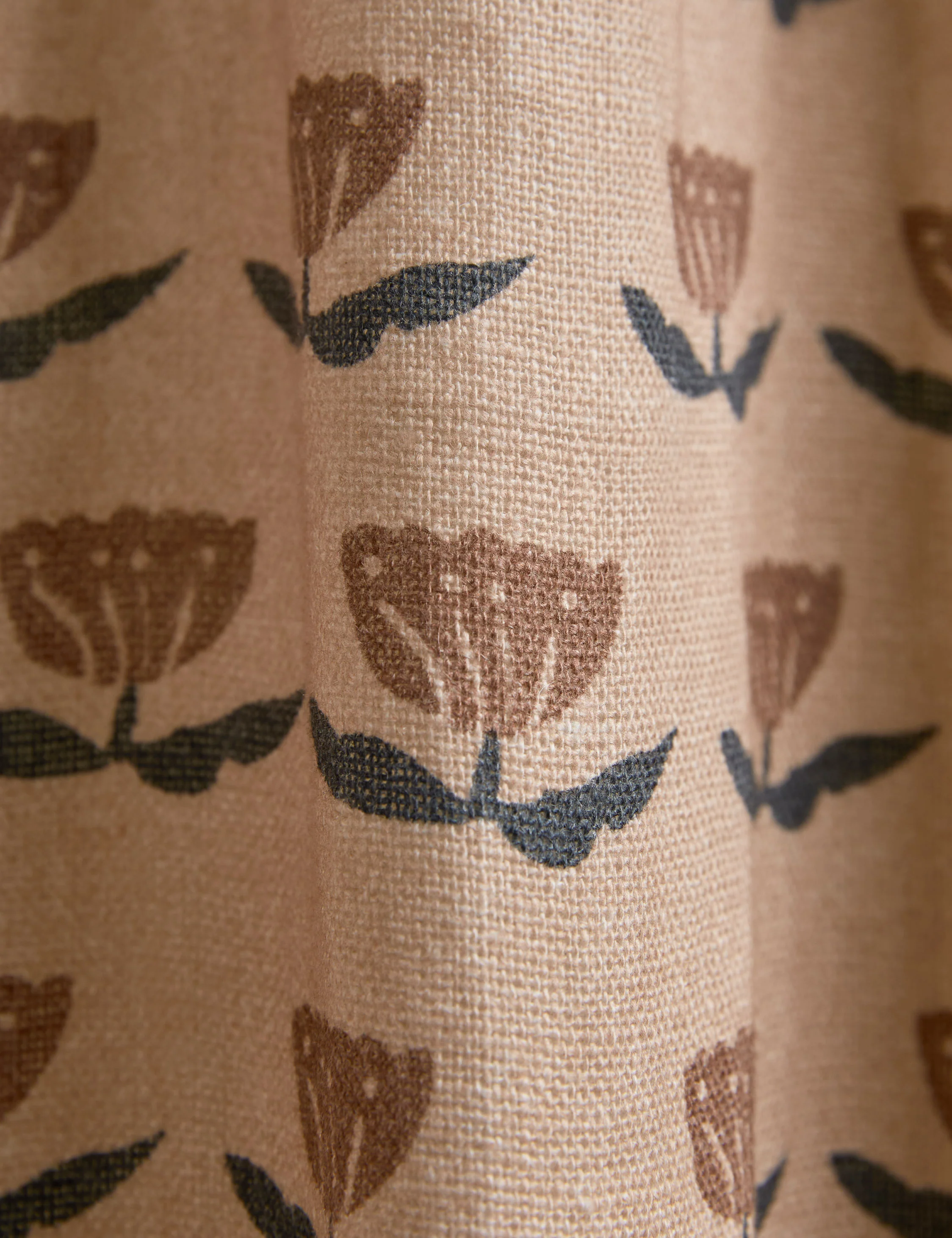 Janna Linen Curtain Panel By Sarah Sherman Samuel - Image 4