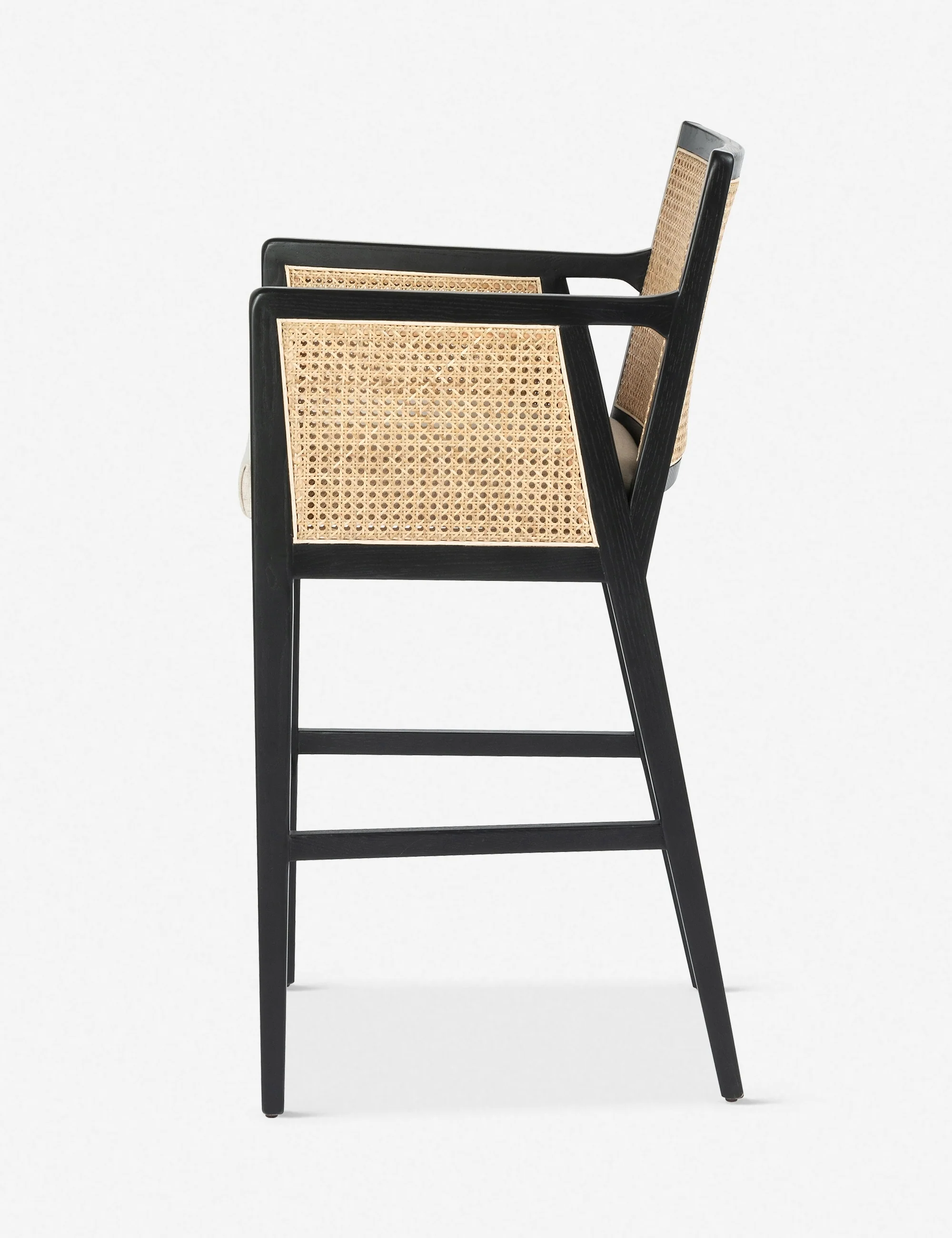 Jeni Bar and Counter Arm Stool - Image 3