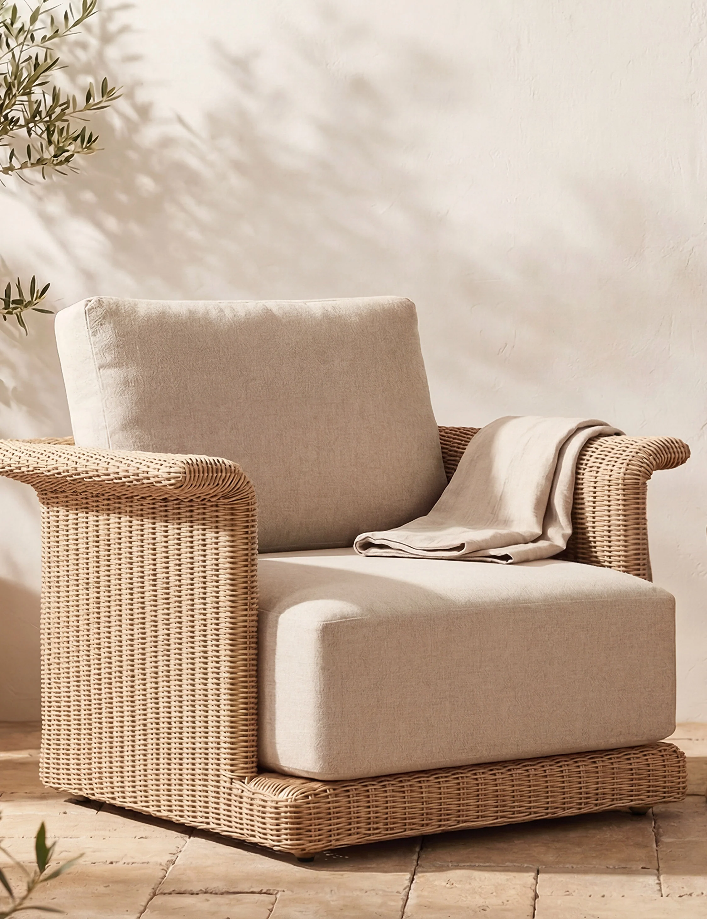 Jess Outdoor Accent Chair - Image 9