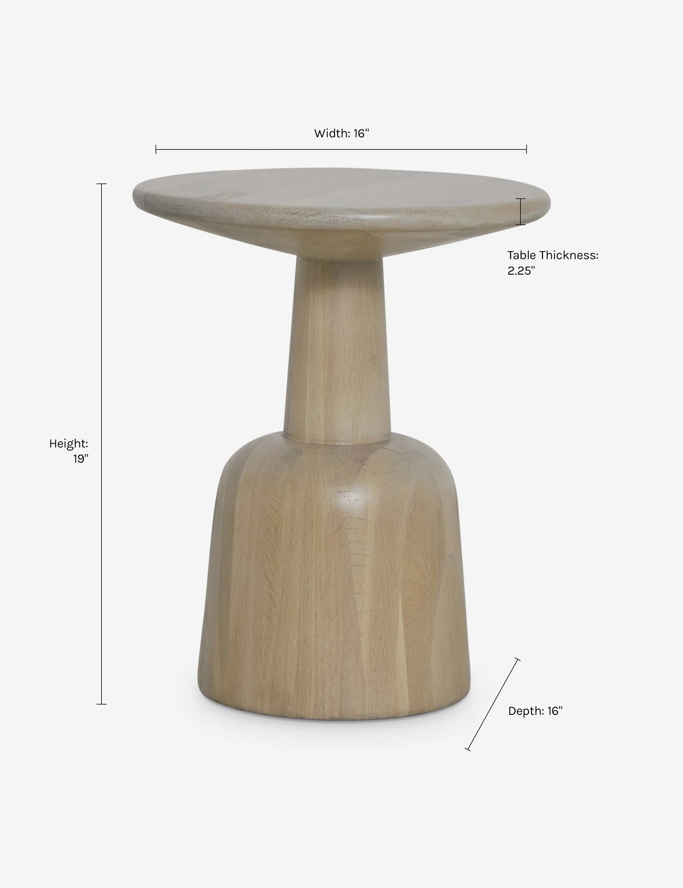 Jimi Round Side Table - Image 5