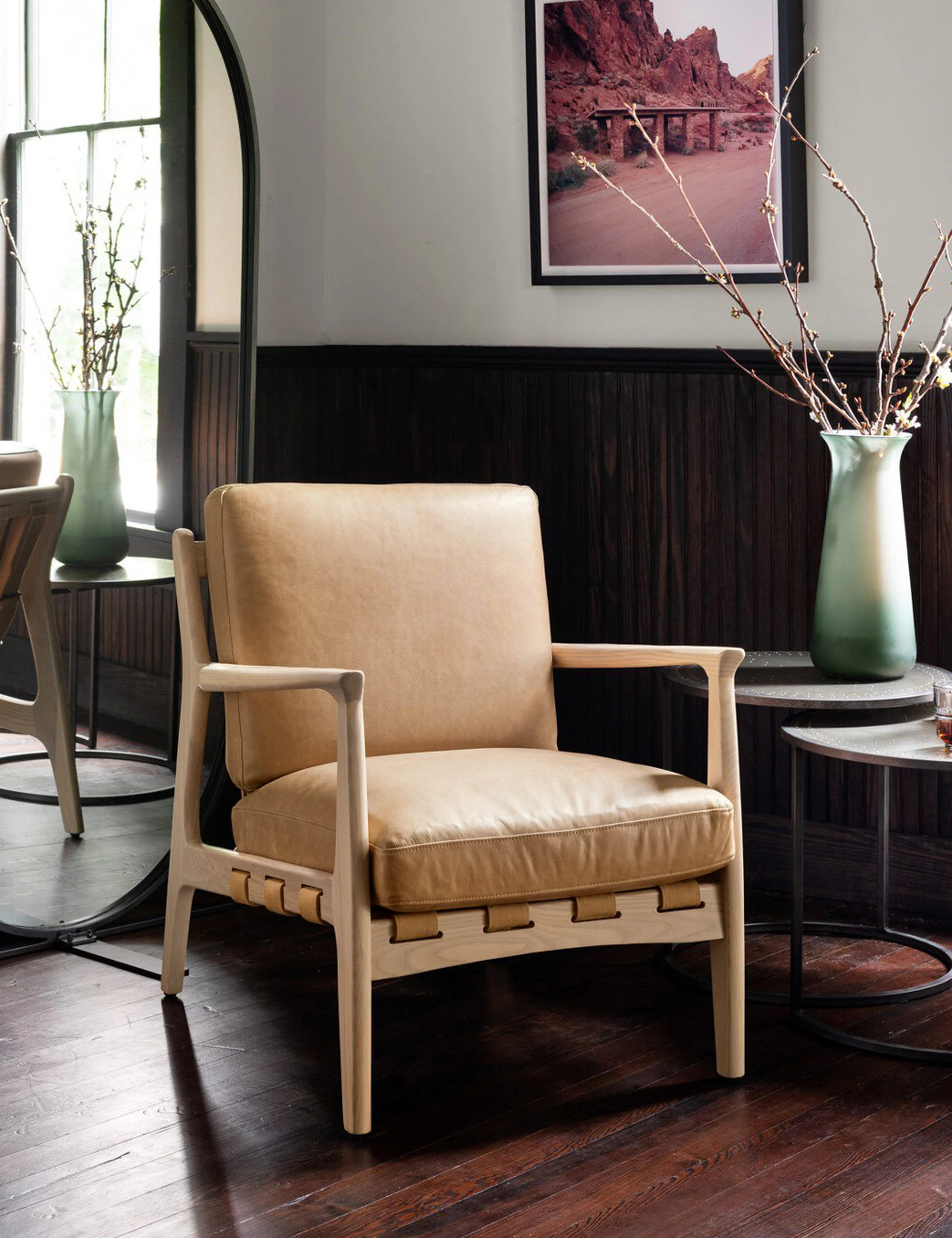 Kenneth Leather Chair - Image 15