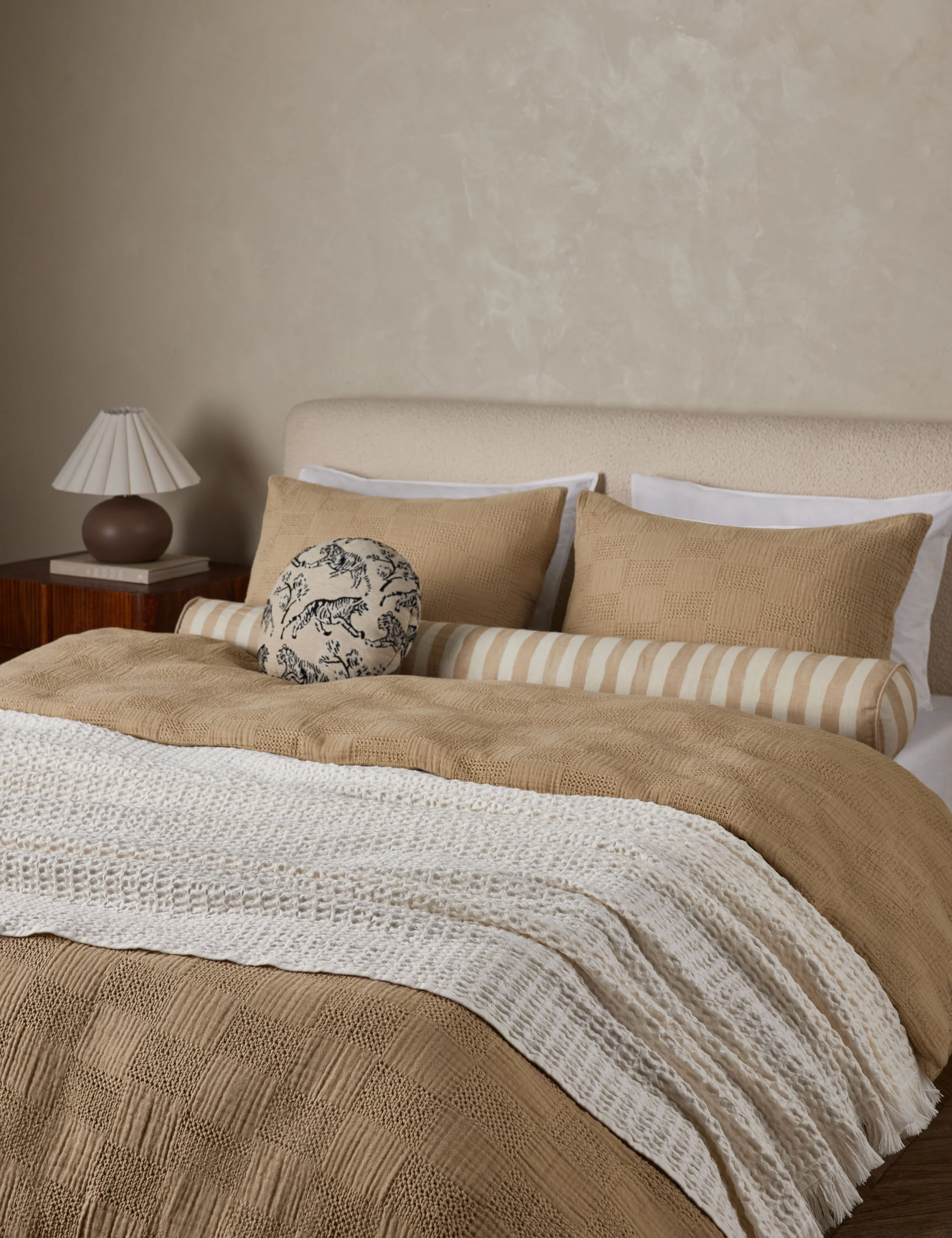 Kingsley Textured Cotton Sham - Image 8