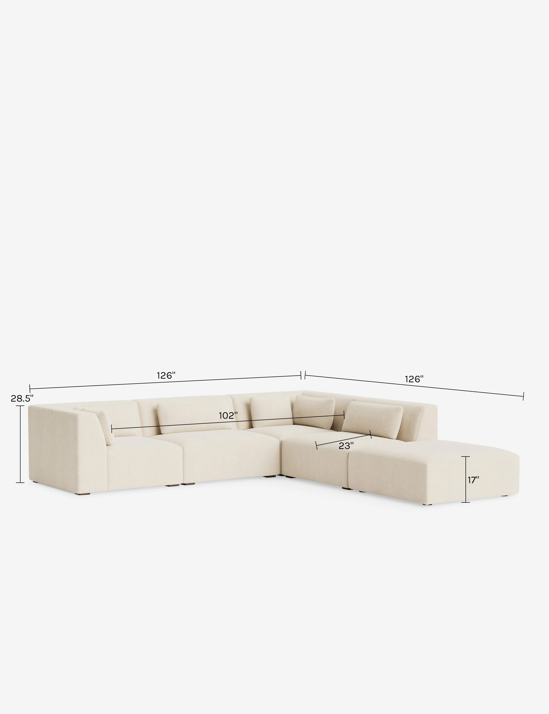 Koh Modular Sectional Sofa With Ottoman - Image 198