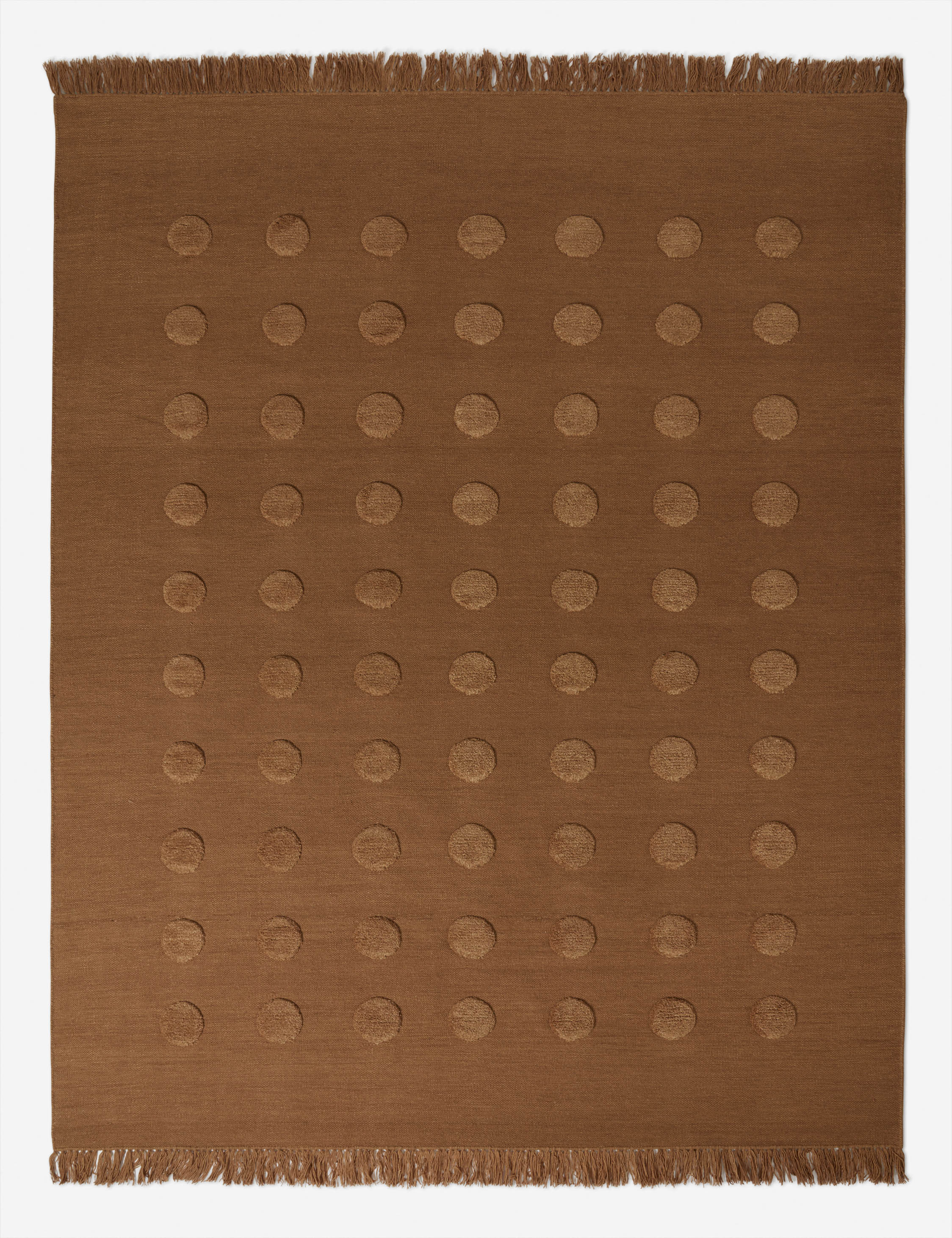 Kohta Flatweave Wool Rug Swatch by Sarah Sherman Samuel, Camel - Image 2