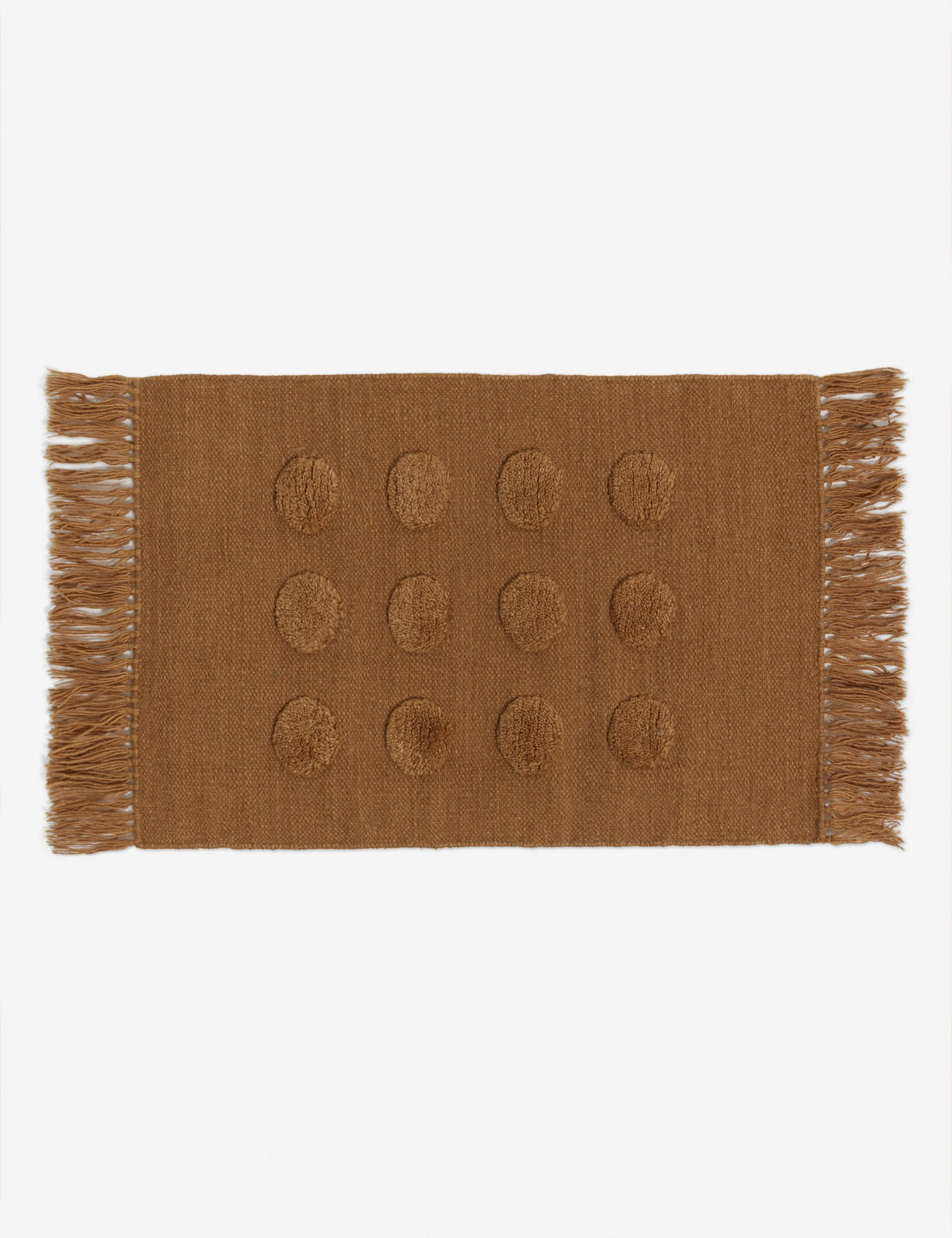 Kohta Flatweave Wool Rug Swatch by Sarah Sherman Samuel, Camel - Image 5