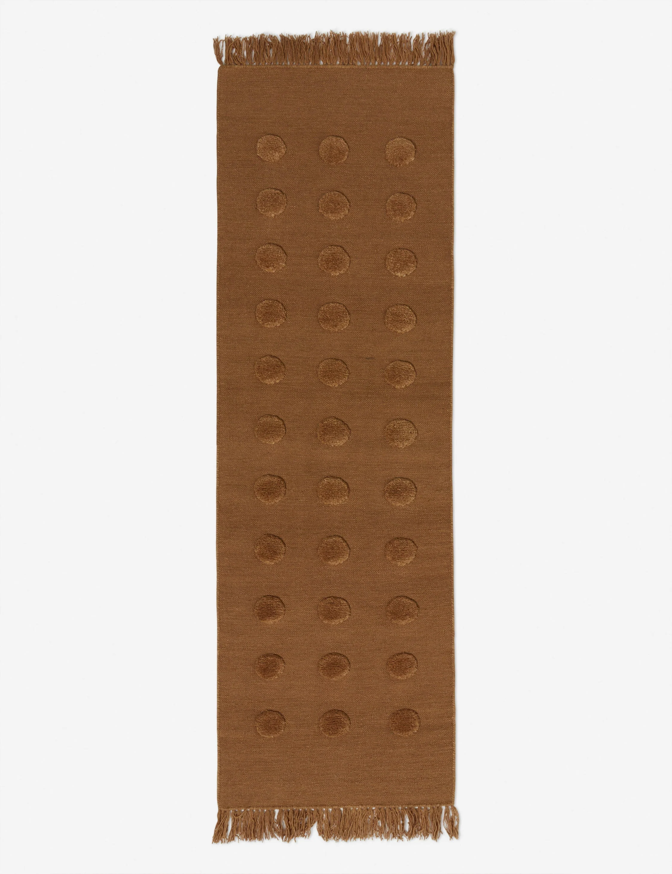 Kohta Flatweave Wool Rug Swatch by Sarah Sherman Samuel, Camel - Image 6