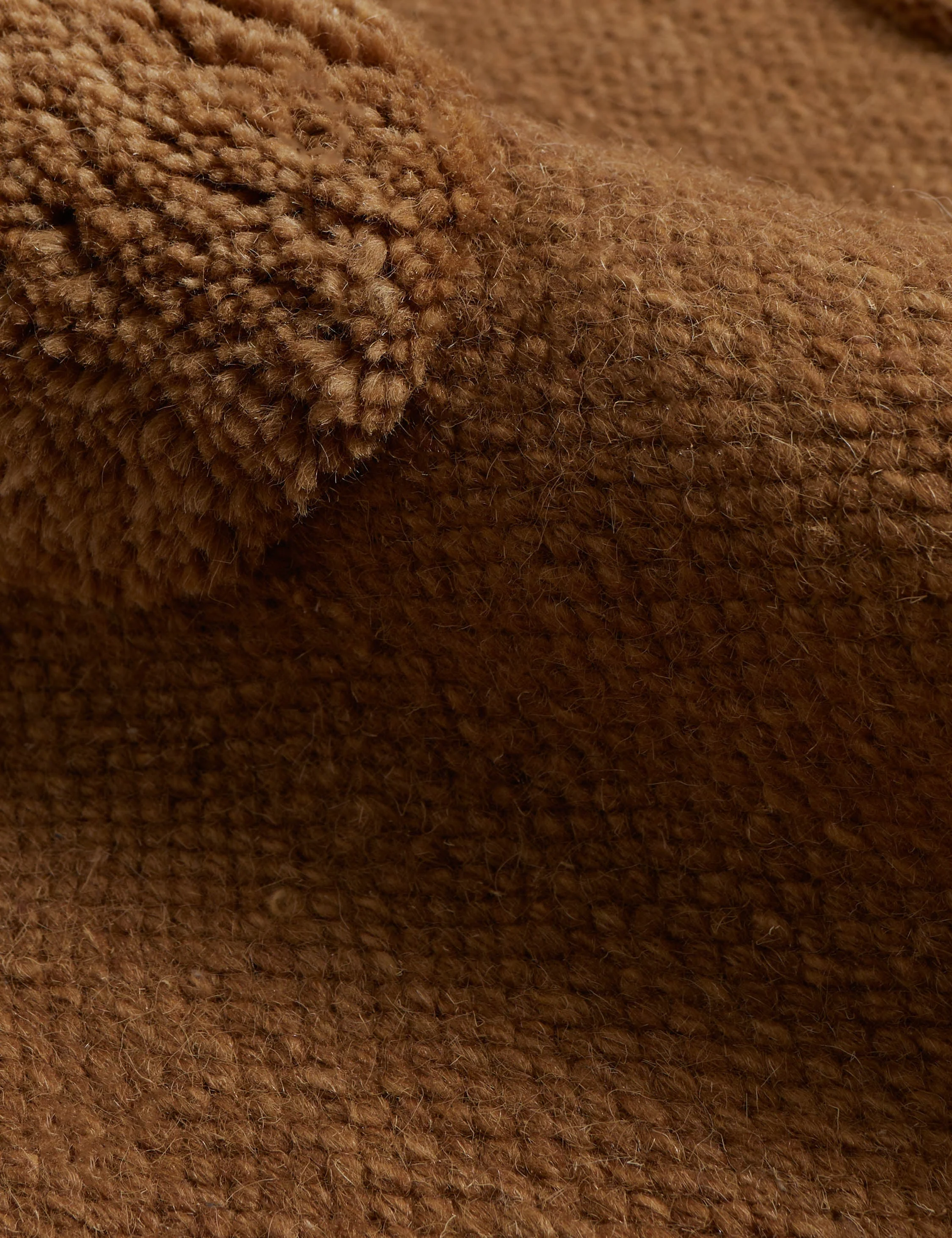 Kohta Flatweave Wool Rug Swatch by Sarah Sherman Samuel, Camel - Image 8