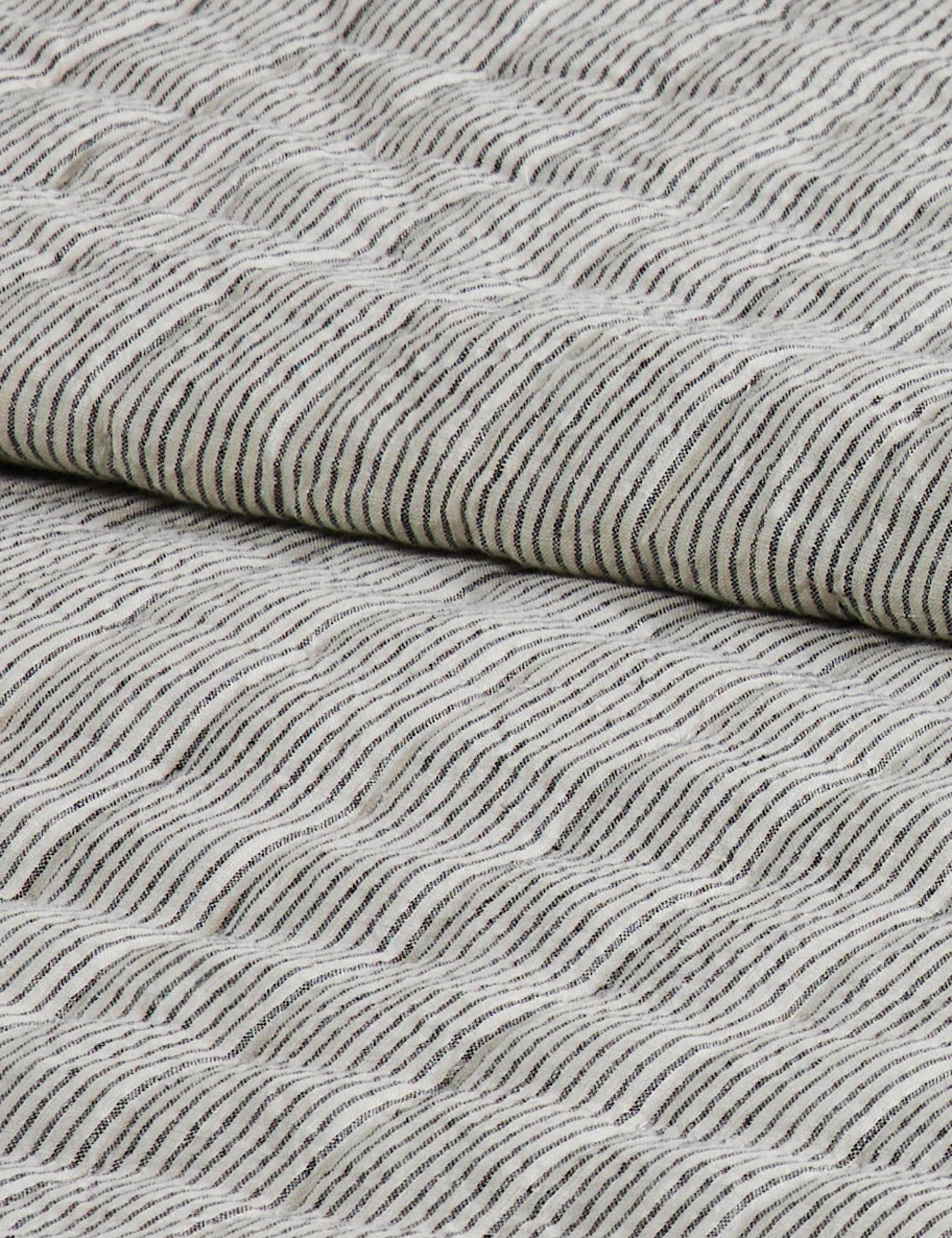Lammin Linen Quilted Coverlet by Sarah Sherman Samuel - Image 8