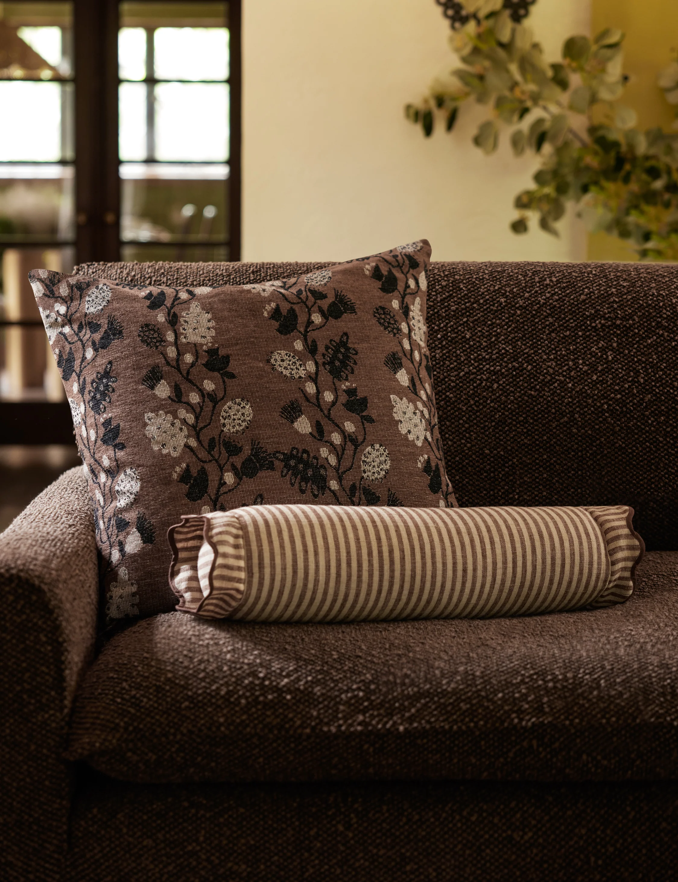 Lanie Linen Bolster Pillow by Sarah Sherman Samuel - Image 7
