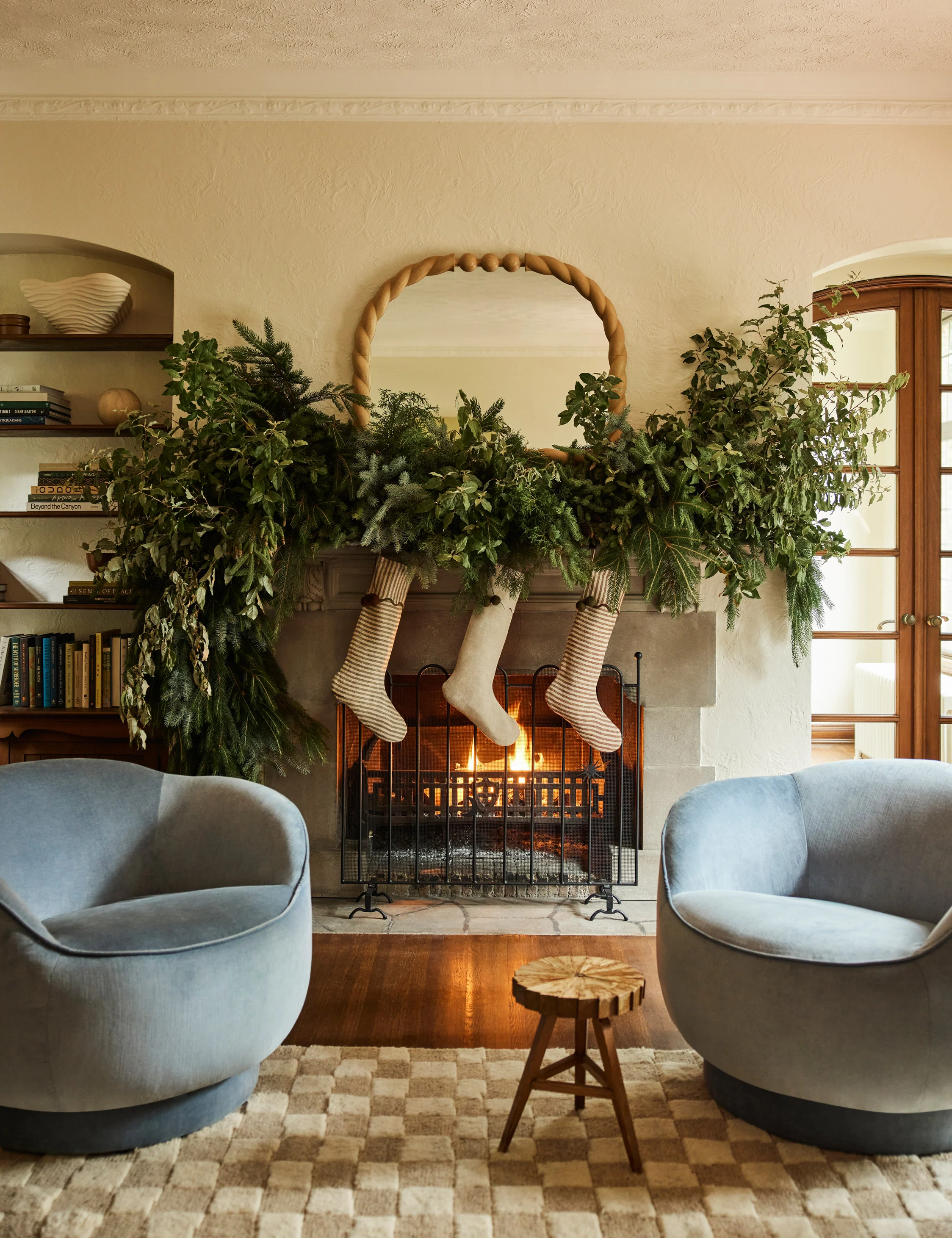 Lanie Linen Stocking by Sarah Sherman Samuel - Image 5