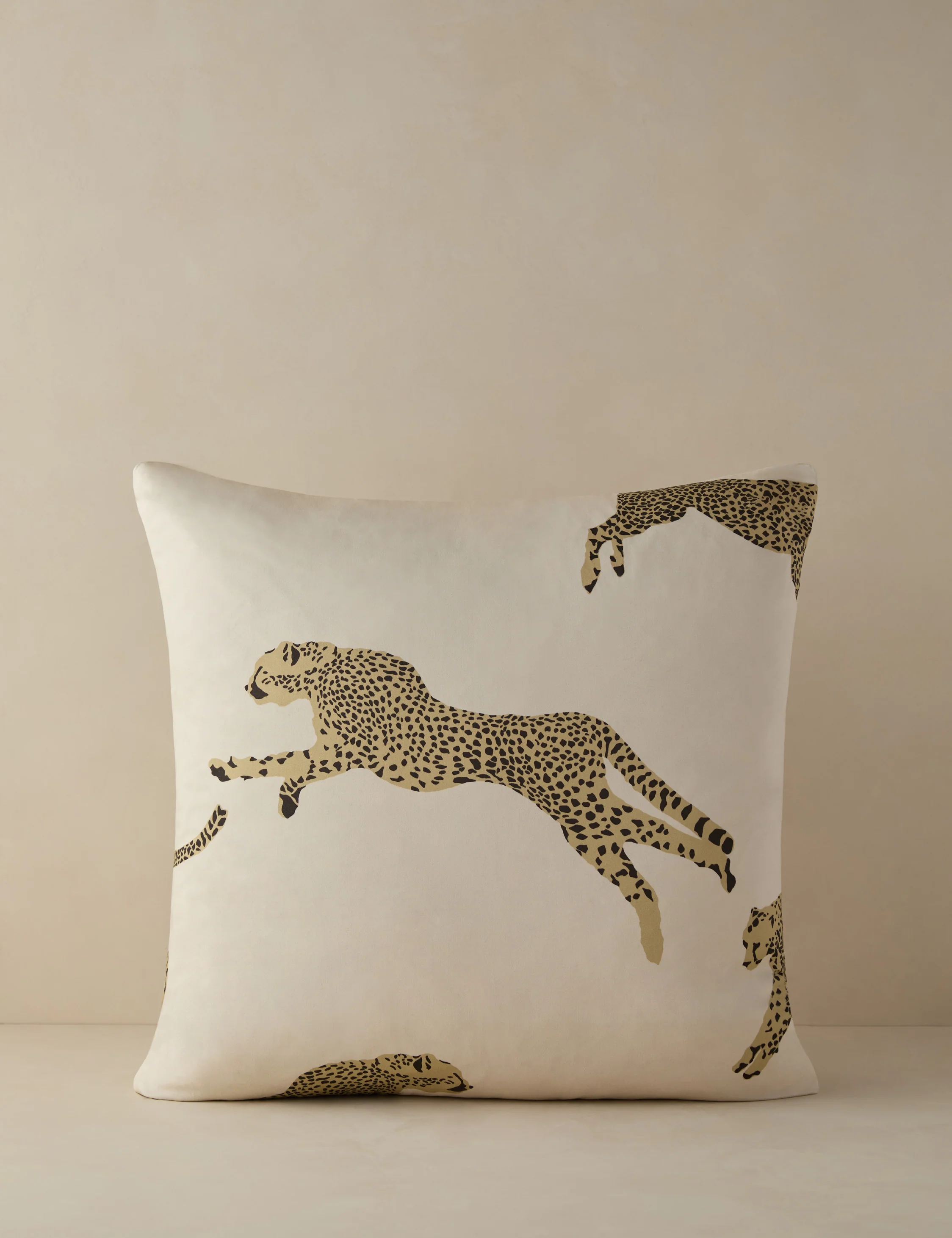 Leaping Cheetah Pillow by Scalamandre - Image 2