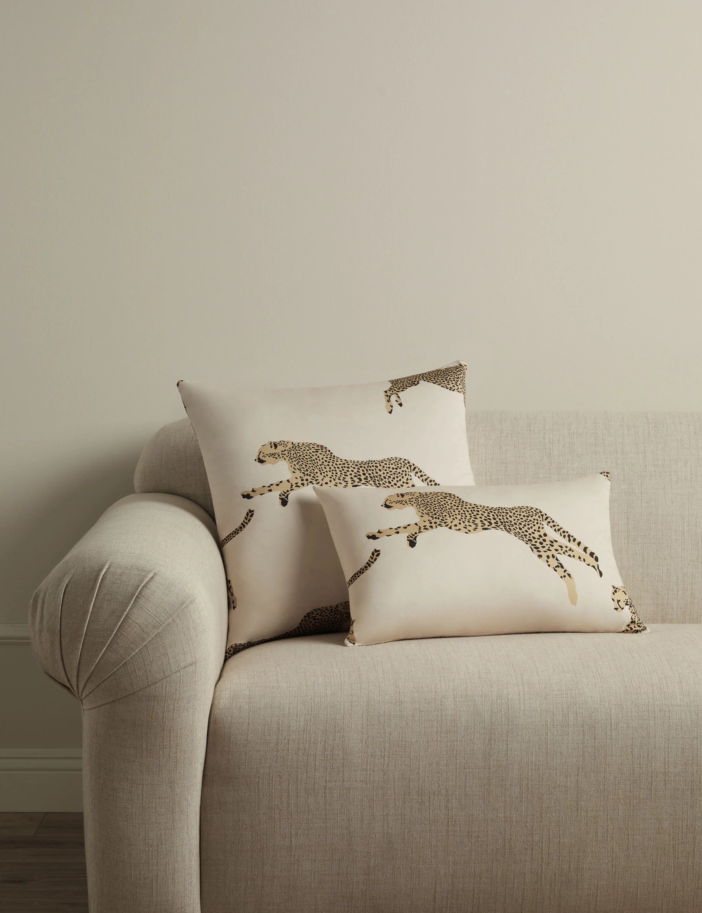 Leaping Cheetah Pillow by Scalamandre - Image 4