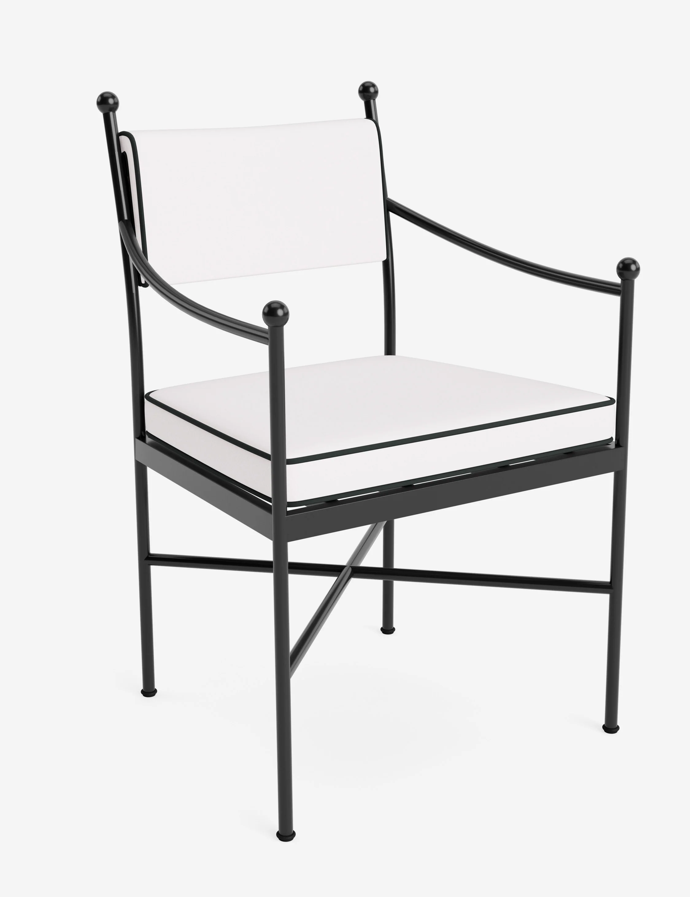 Leni Outdoor Dining Arm Chair Cushion - Image 60