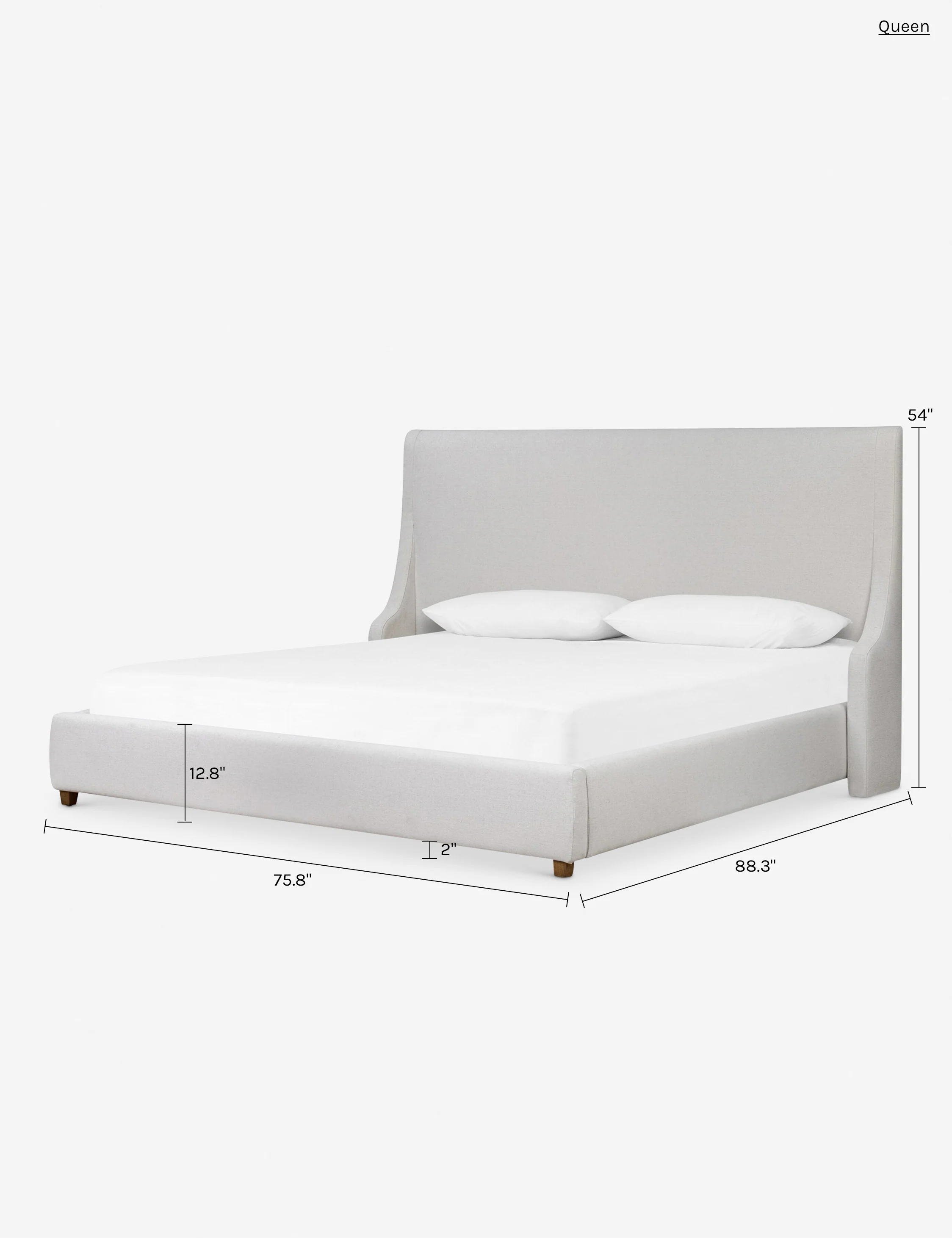 Lucine Platform Bed - Image 9