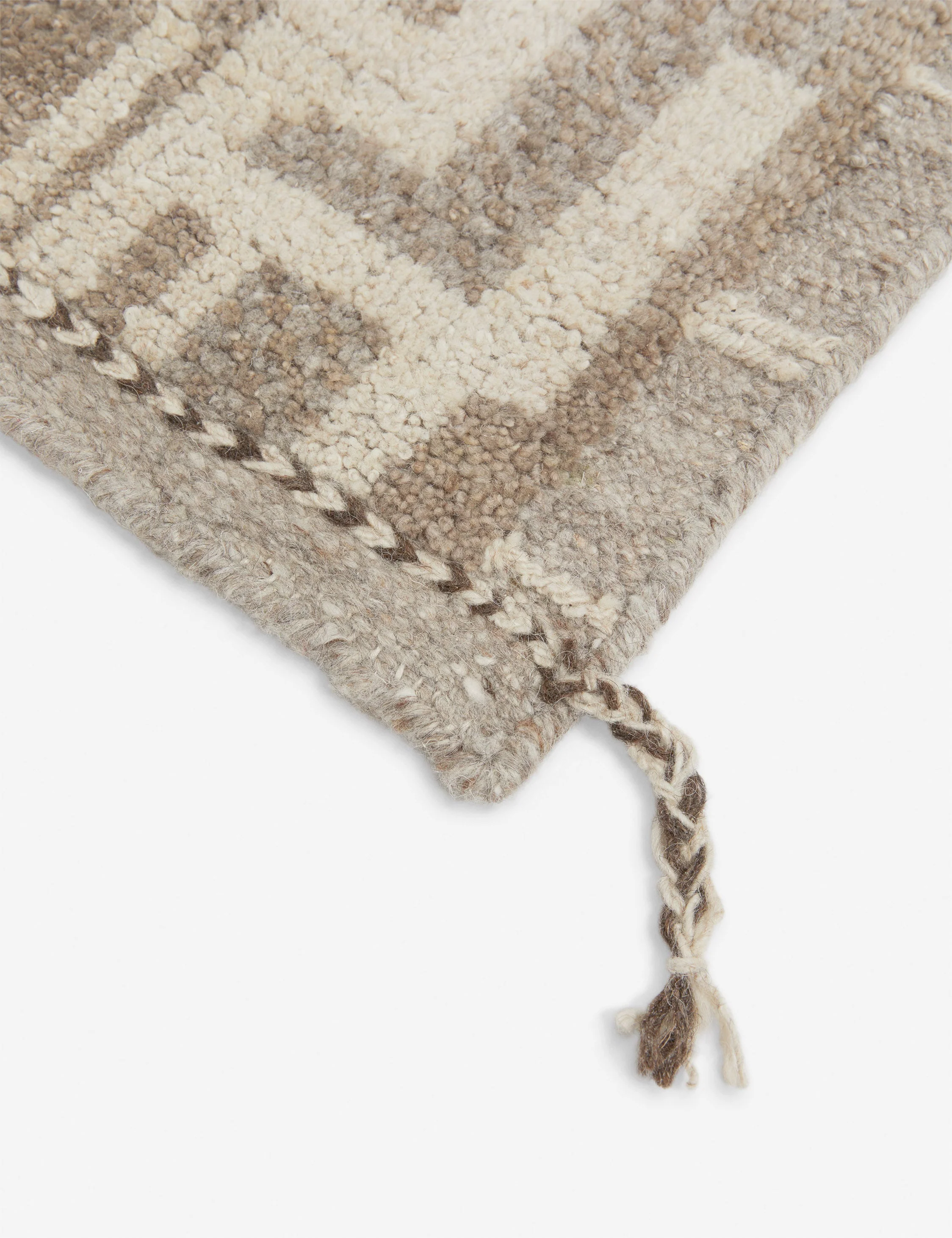 Lyons Moroccan-Style Hand-Knotted Wool Rug Swatch