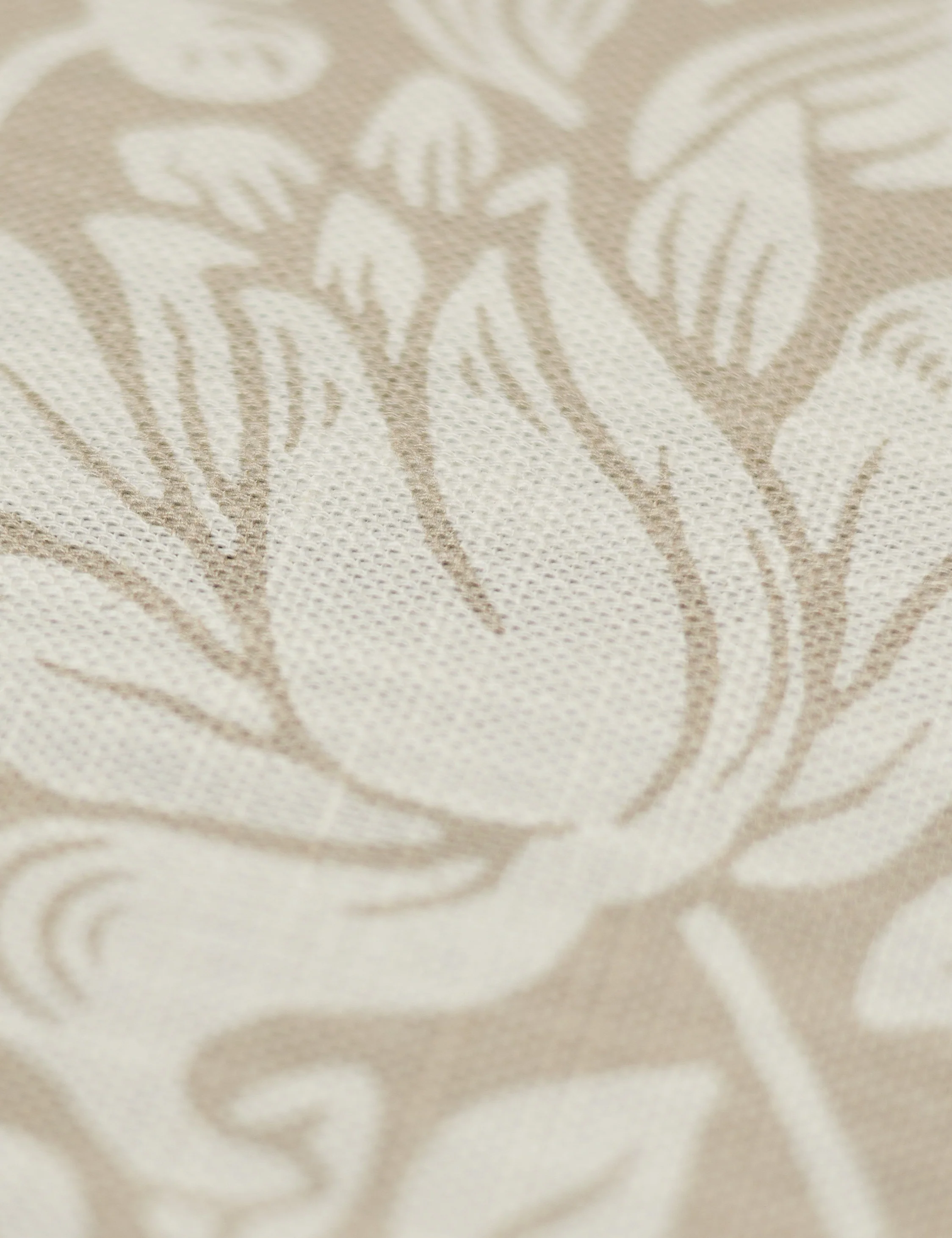 Mallow Cotton / Linen Blend Fabric by Morris & Co. - Image 5
