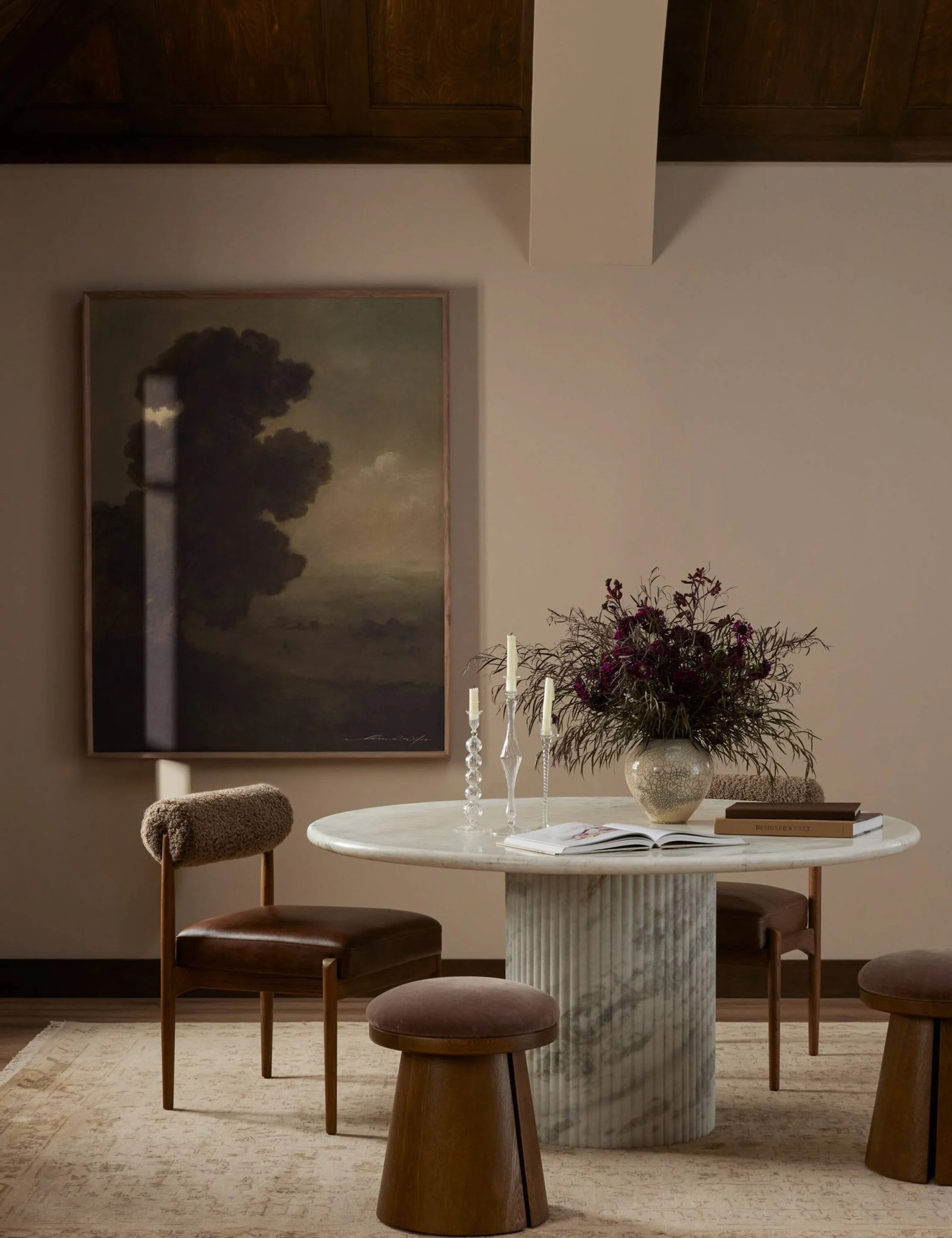 Mercer Round Dining Table