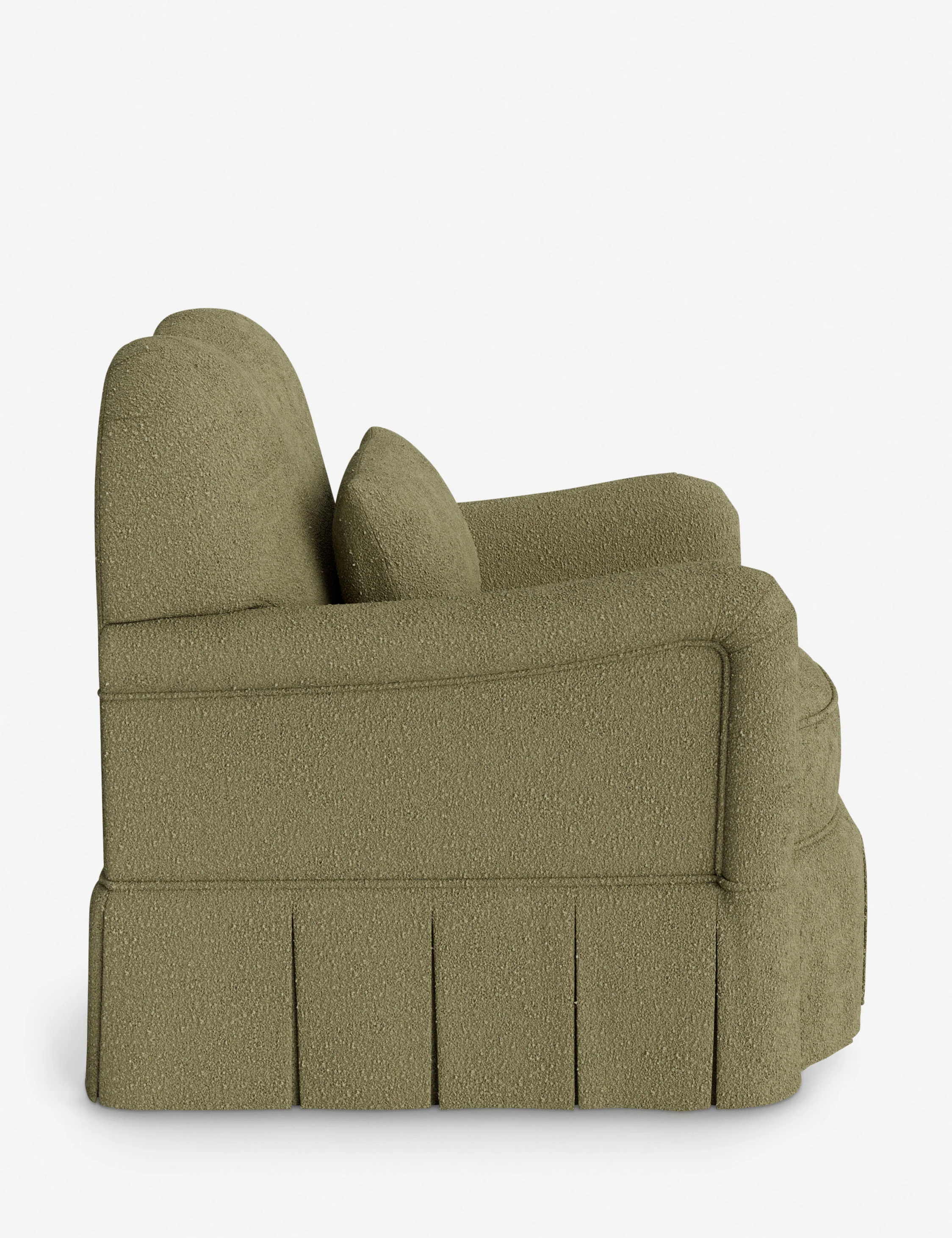 Middleton Skirted Accent Chair by Ginny Macdonald - Image 100