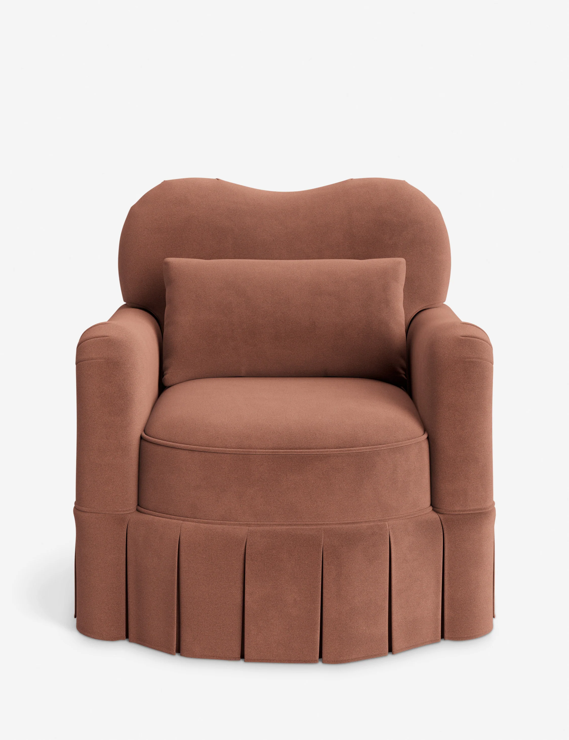 Middleton Skirted Accent Chair by Ginny Macdonald - Image 131