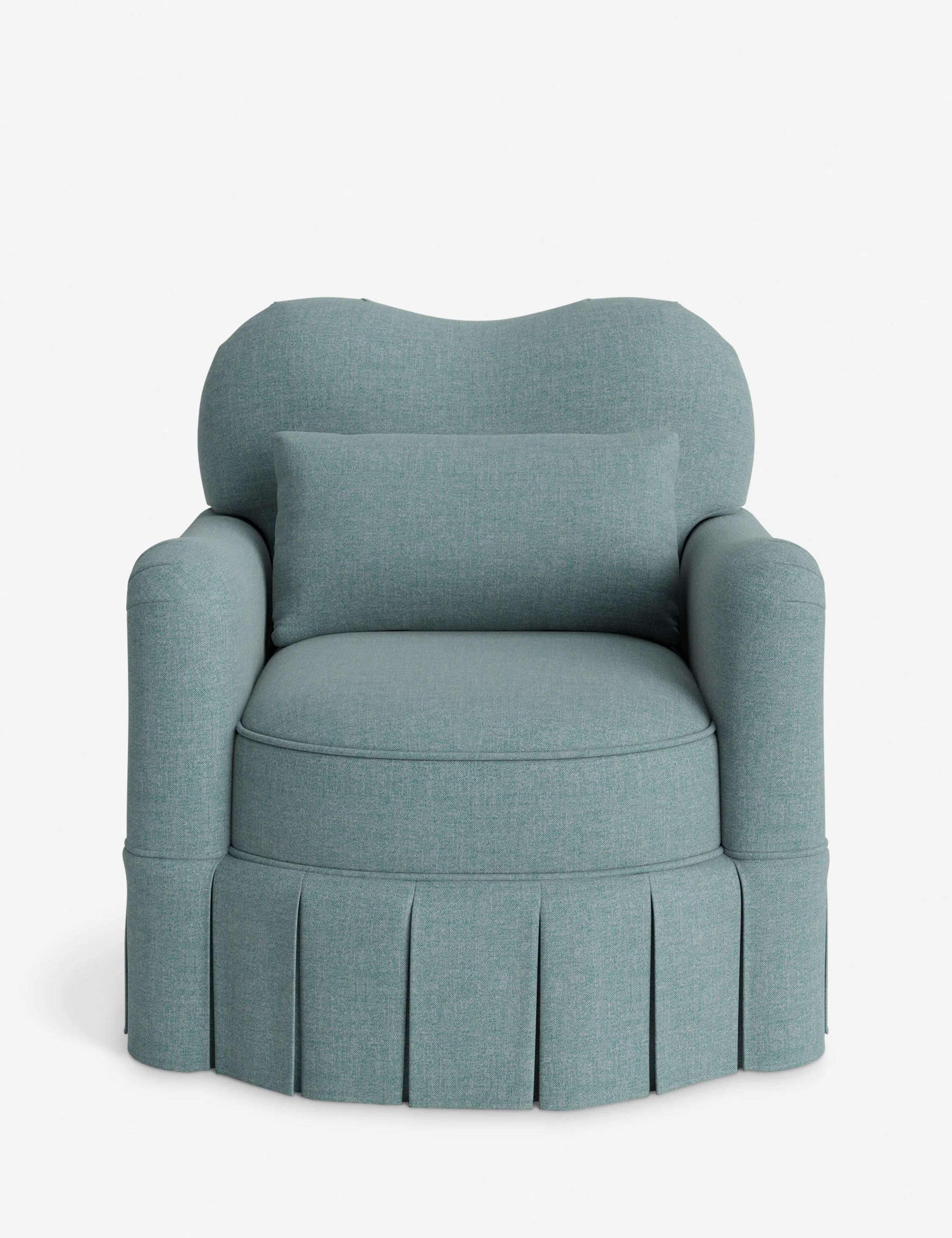 Middleton Skirted Accent Chair by Ginny Macdonald - Image 173
