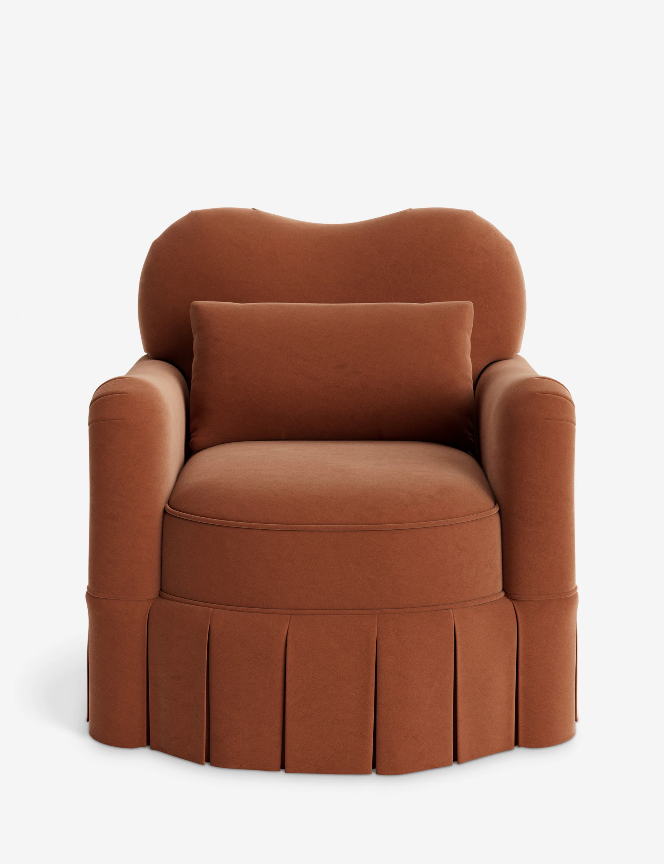 Middleton Skirted Accent Chair by Ginny Macdonald - Image 176