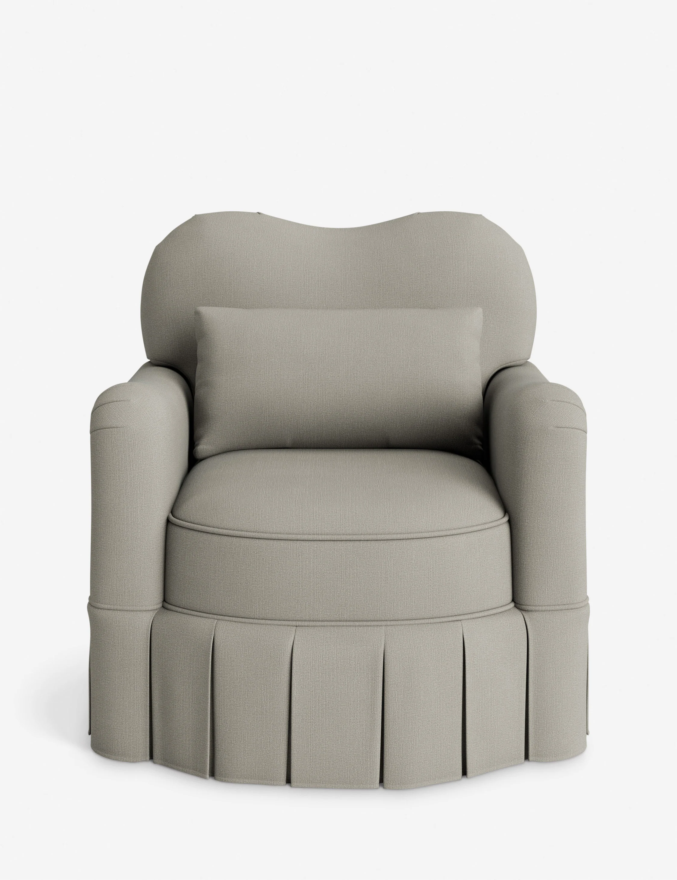 Middleton Skirted Accent Chair by Ginny Macdonald - Image 200