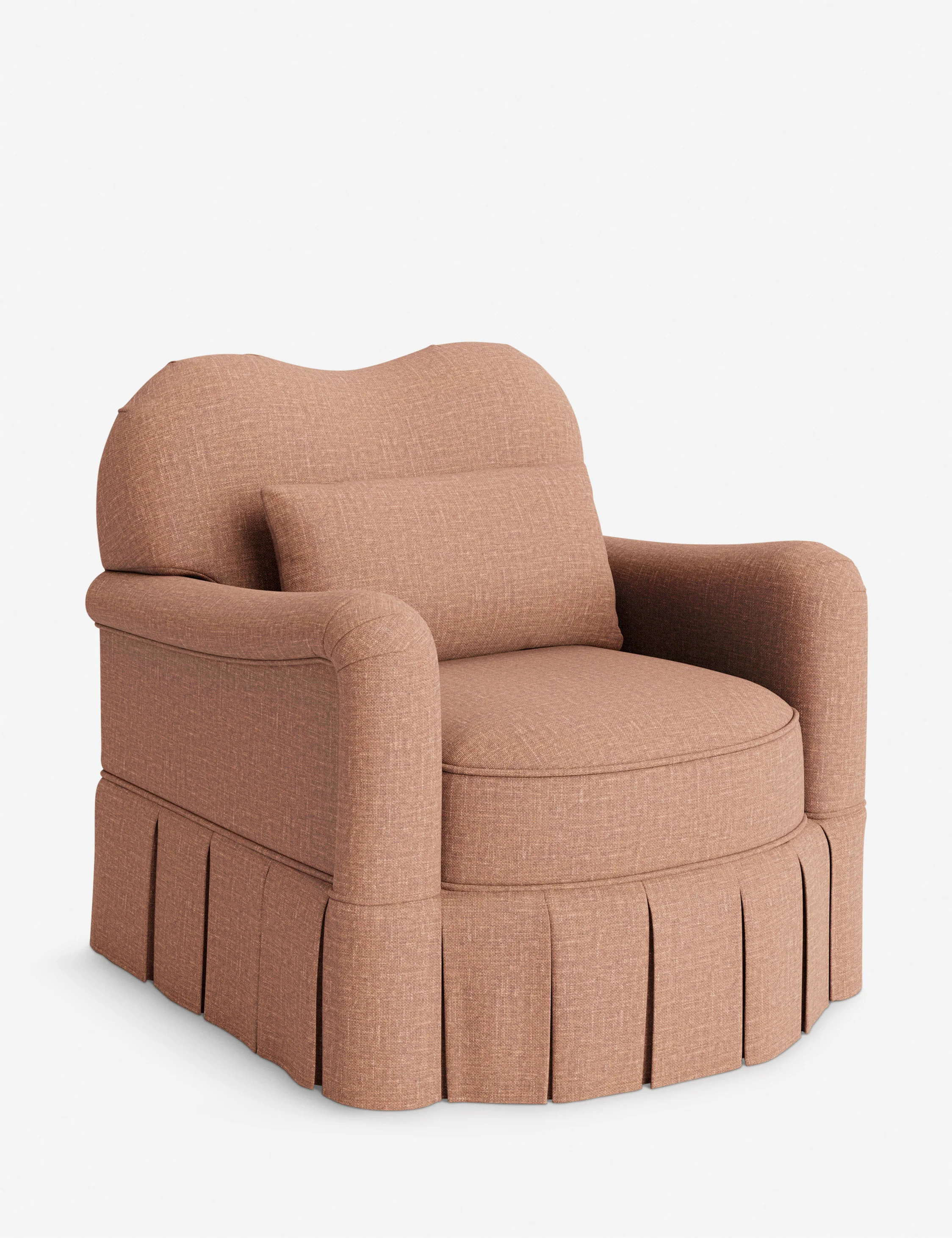 Middleton Skirted Accent Chair by Ginny Macdonald - Image 21