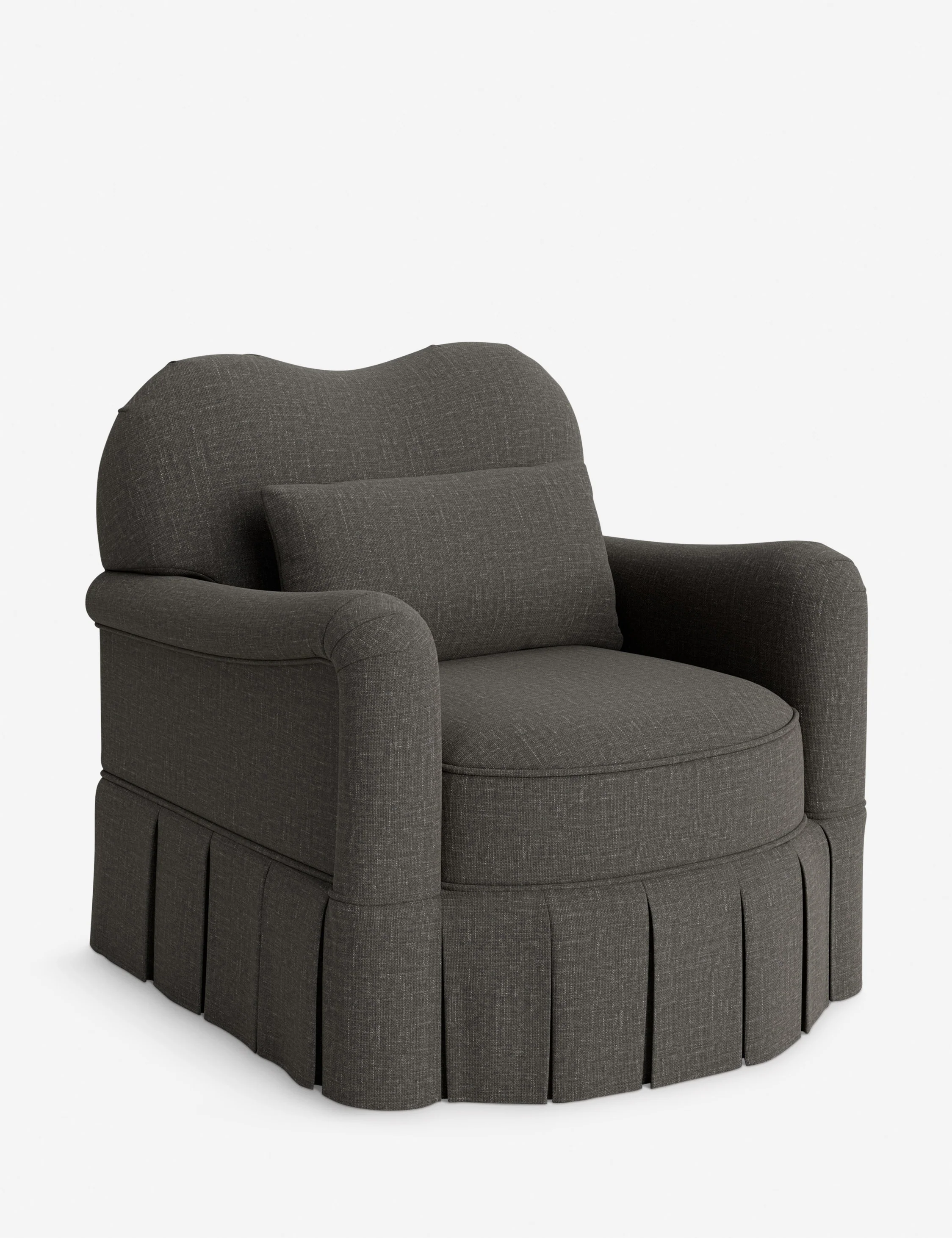 Middleton Skirted Accent Chair by Ginny Macdonald - Image 48